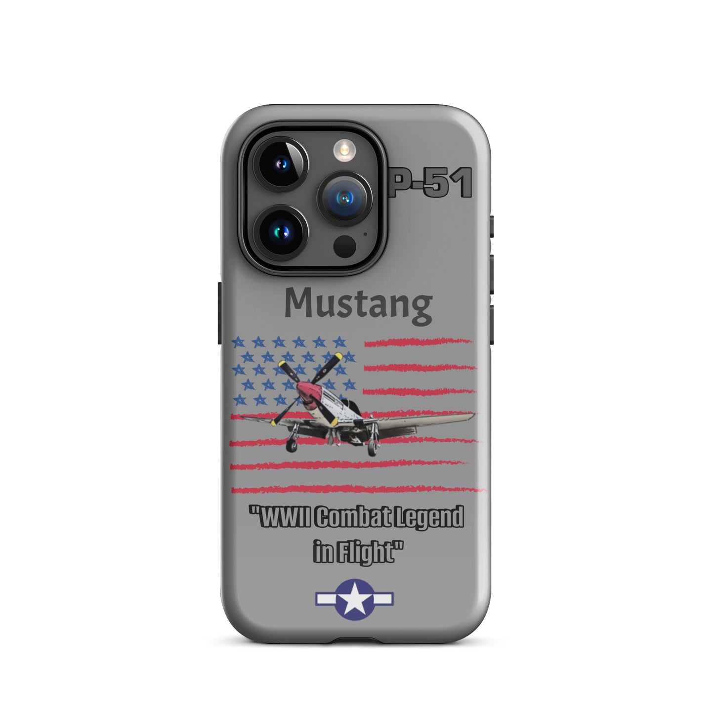 WWII Mustang Patriot iPhone Case