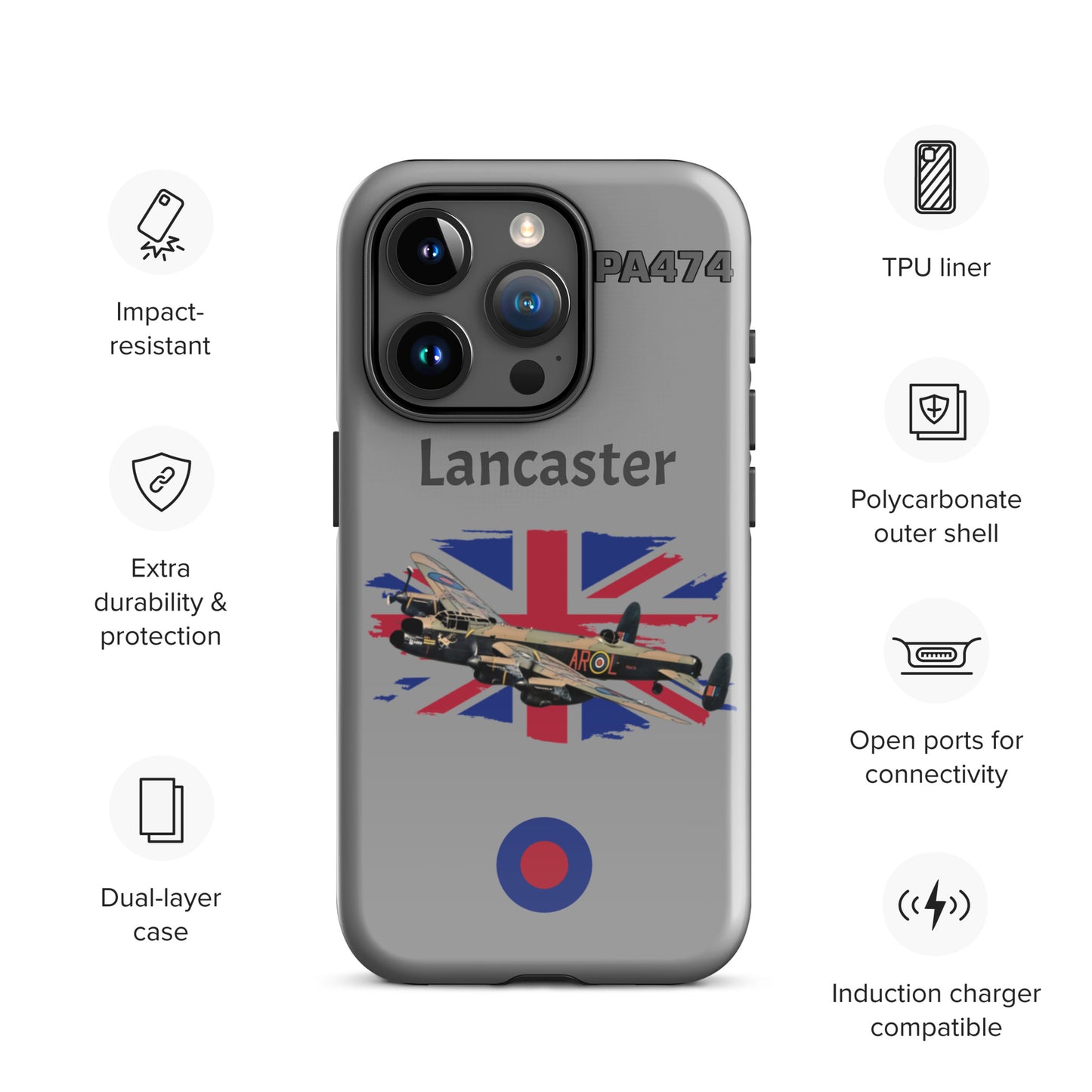 WWII Lancaster Patriot iPhone Case