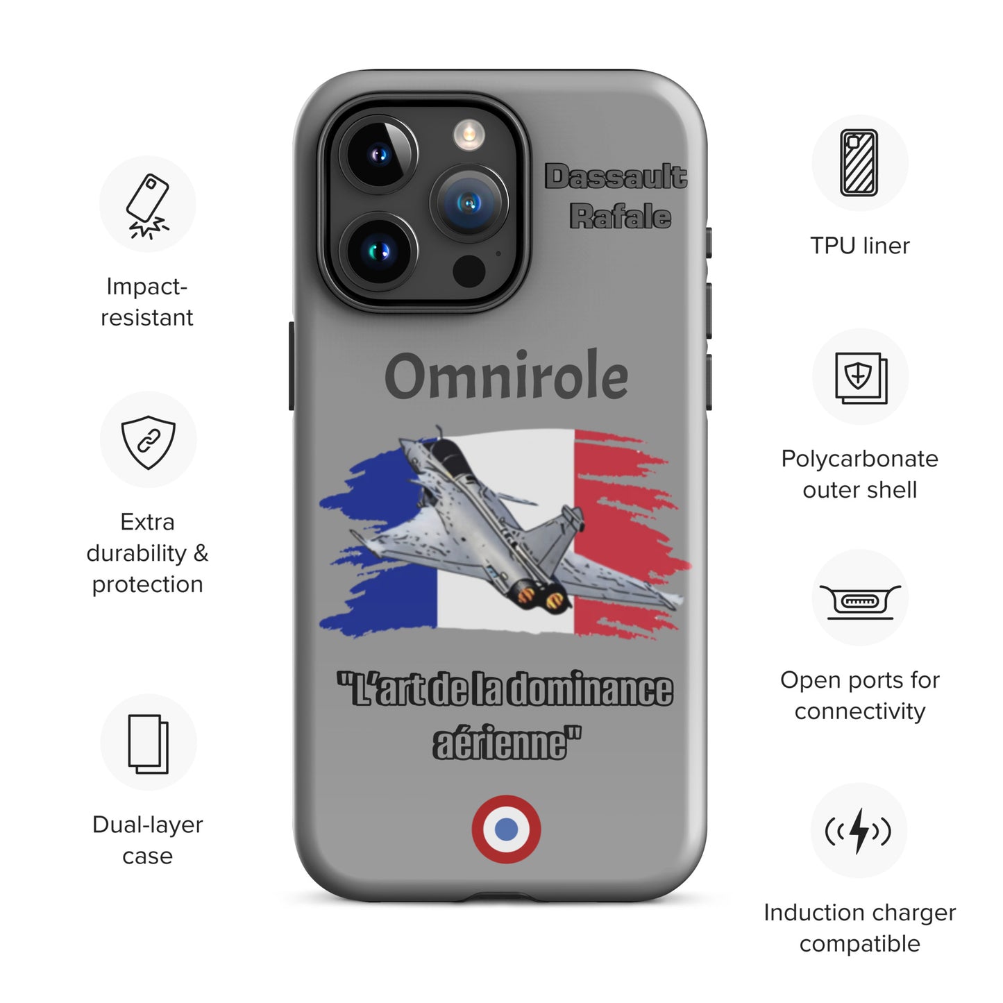 Rafael Patriot iPhone Case