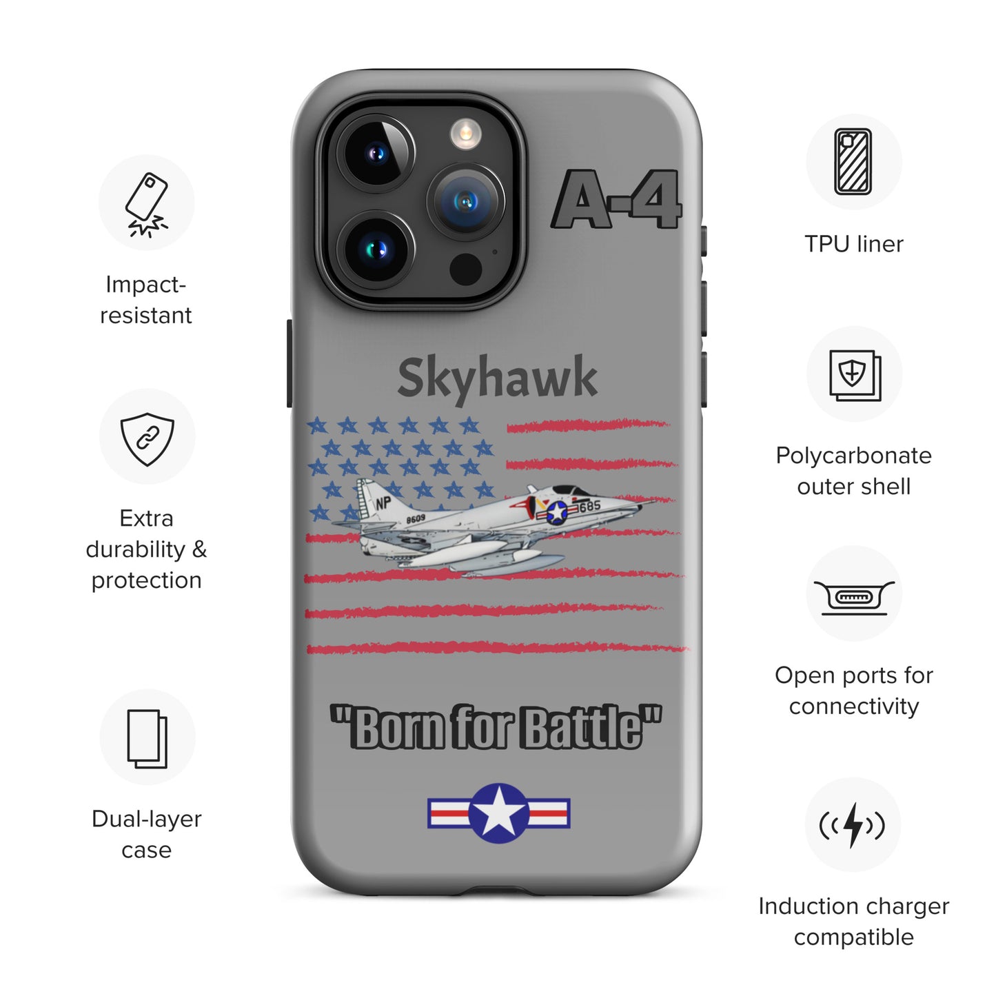 Skyhawk Patriot iPhone Case