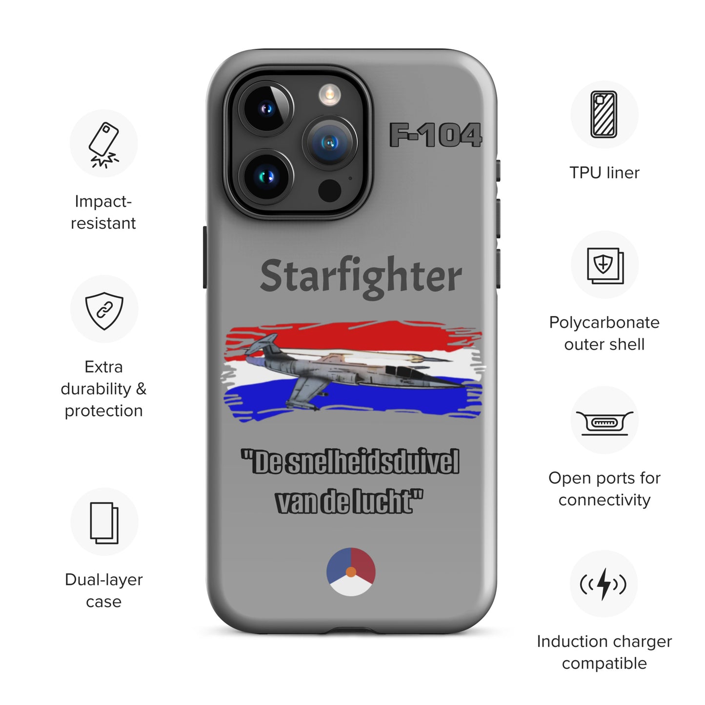 Dutch Starfighter Patriot iPhone Case