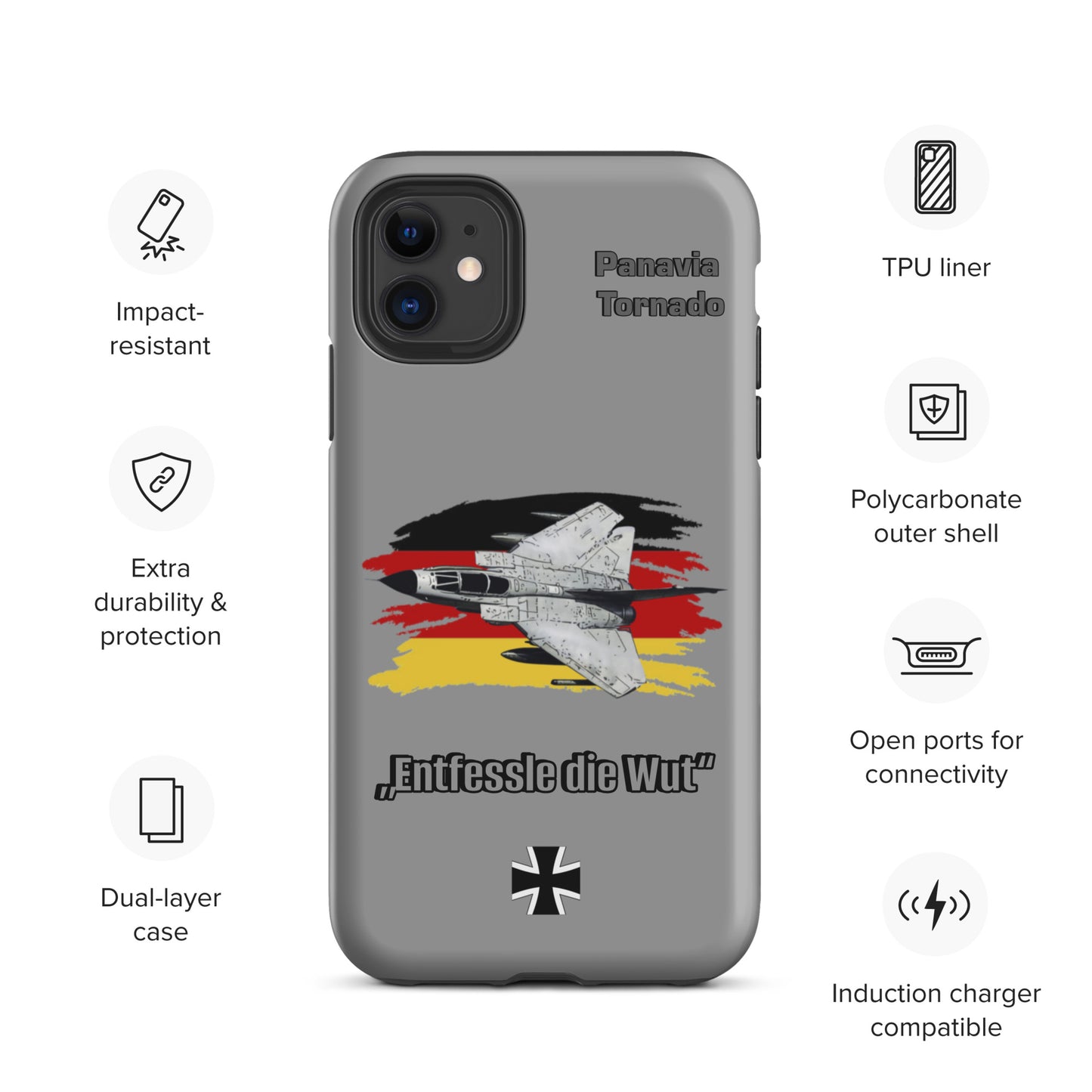Tornado Patriot iPhone Case