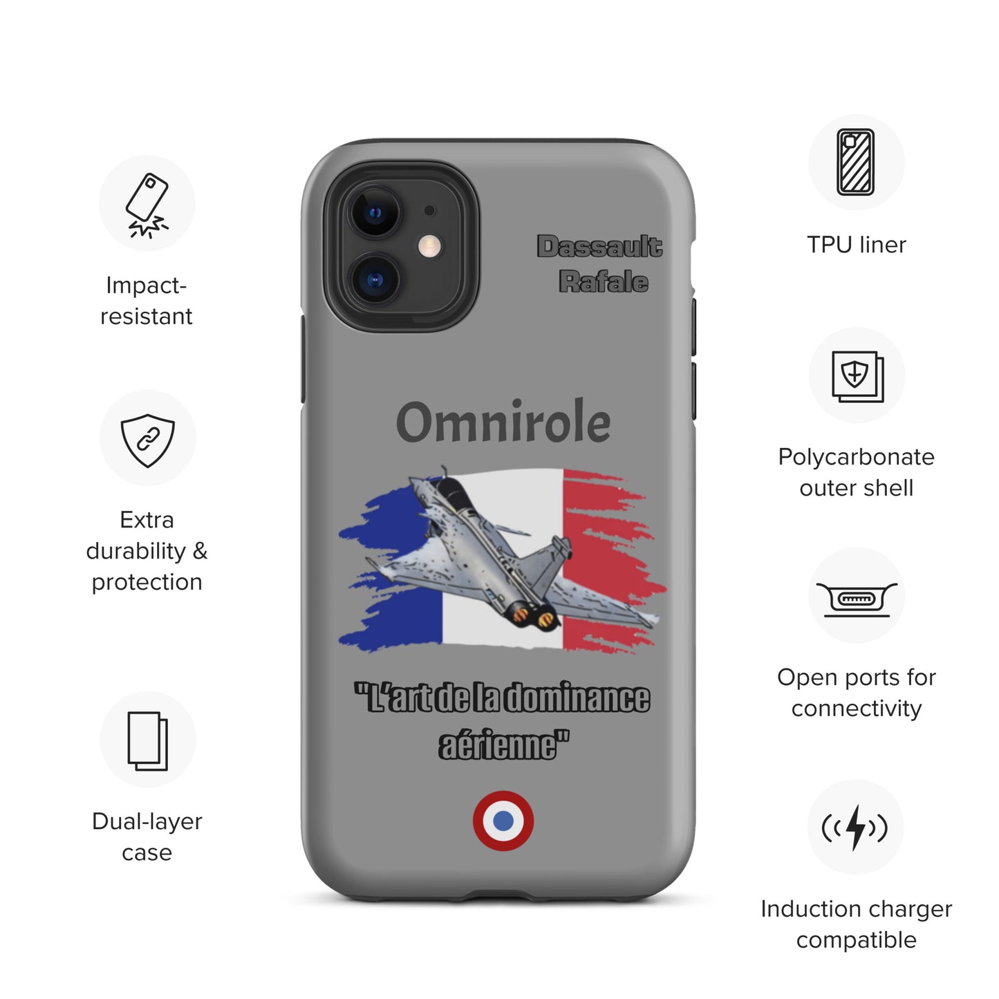 Rafael Patriot iPhone Case