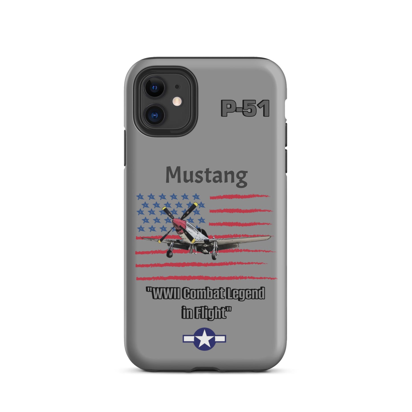 WWII Mustang Patriot iPhone Case