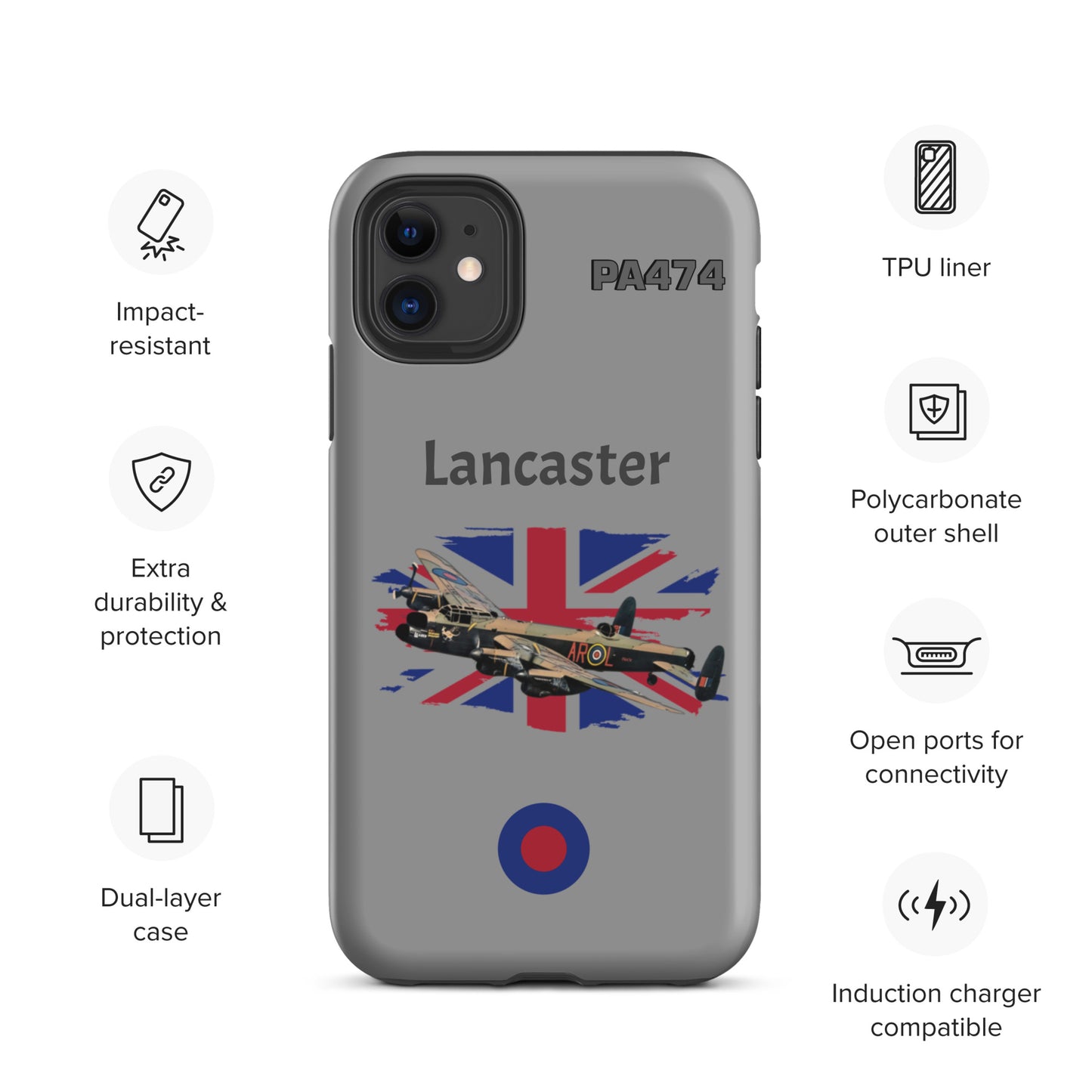 WWII Lancaster Patriot iPhone Case