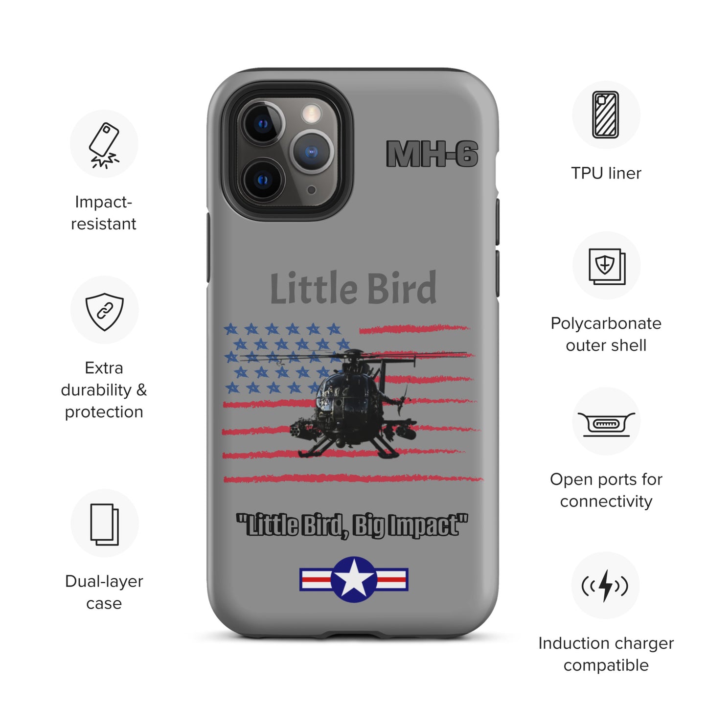 Little Bird Patriot iPhone Case