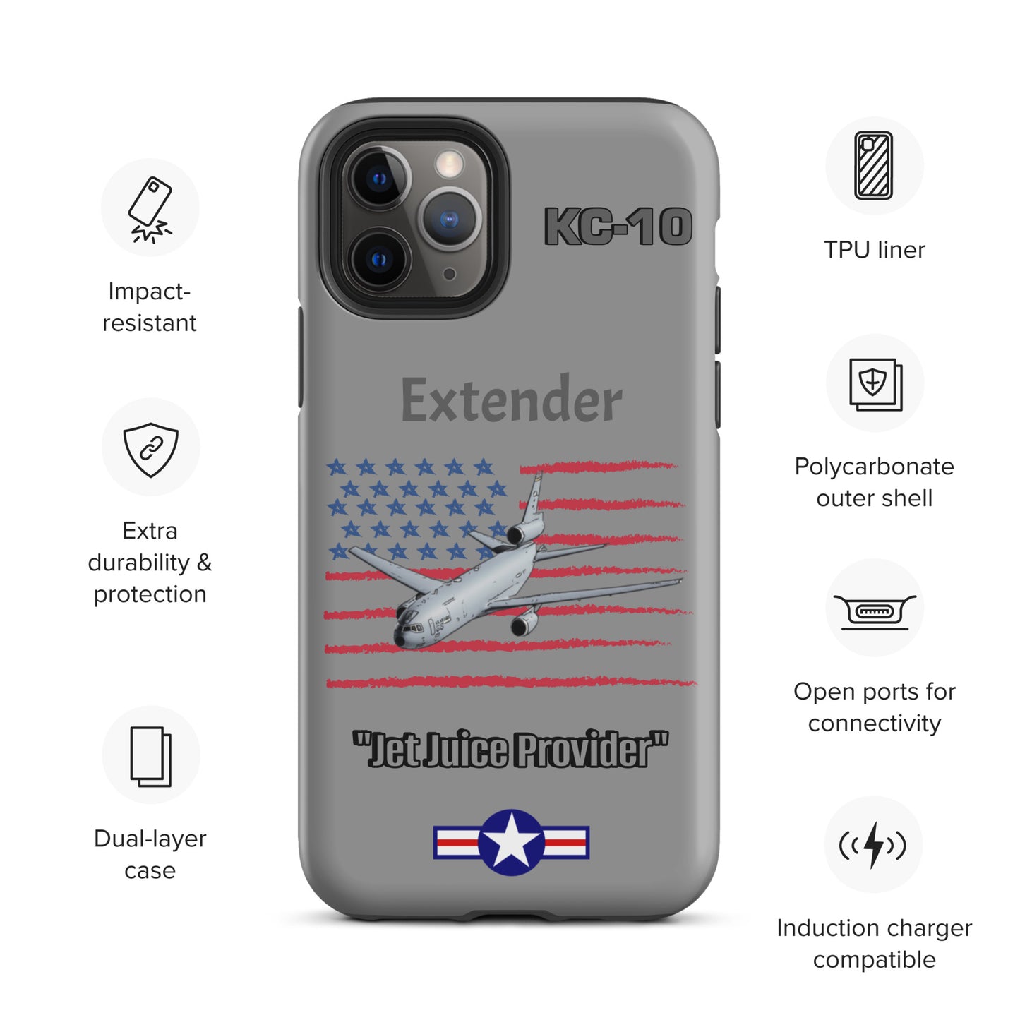 Extender Patriot iPhone Case