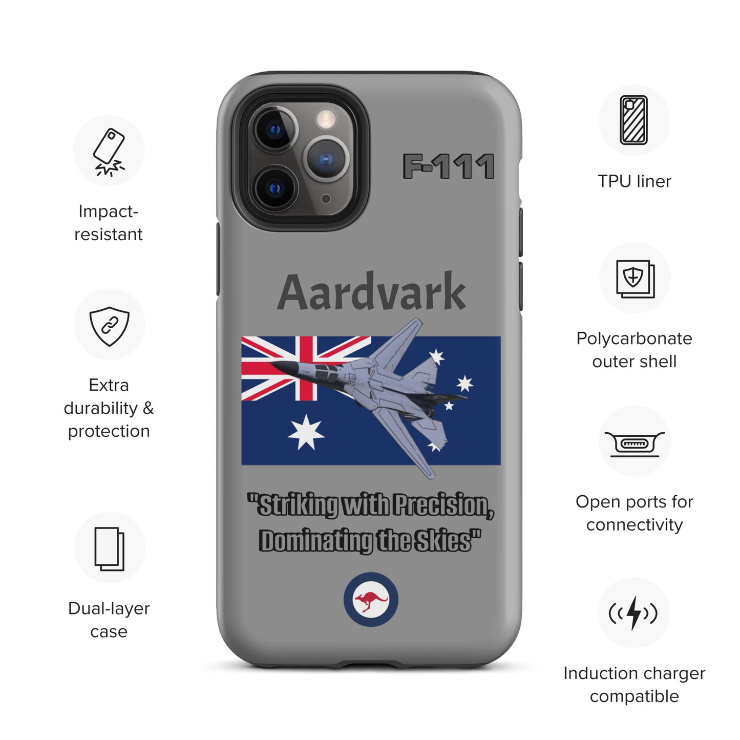 Australian Aardvark Patriot iPhone Case