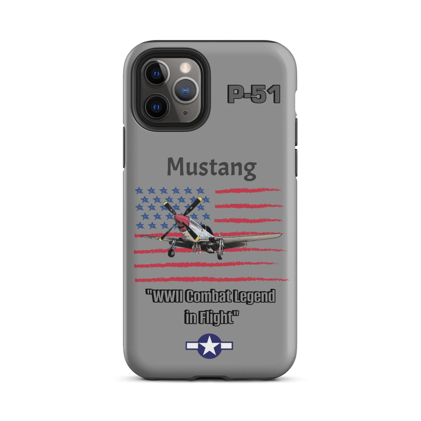 WWII Mustang Patriot iPhone Case
