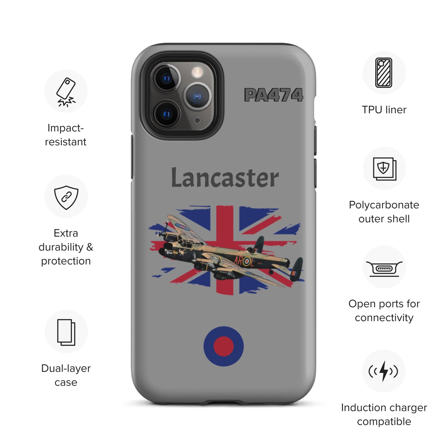 WWII Lancaster Patriot iPhone Case