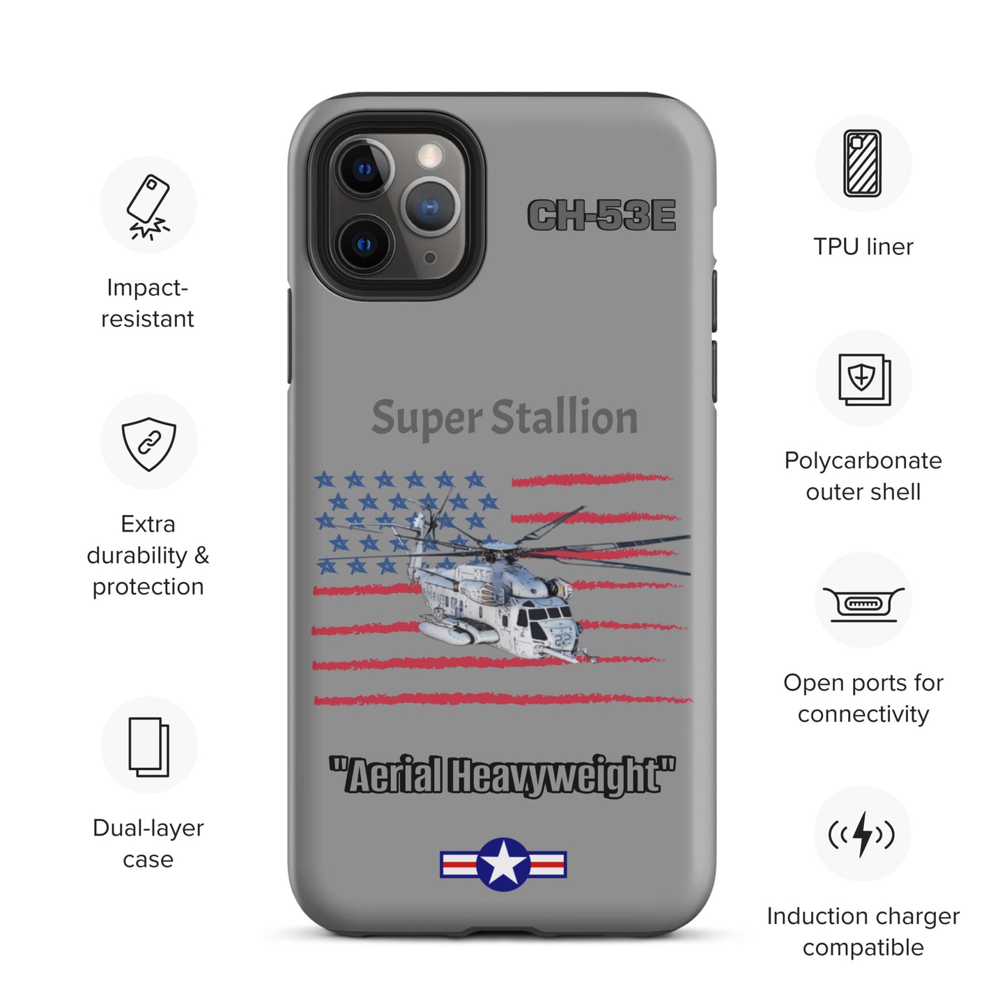 Super Stallion Patriot iPhone Case