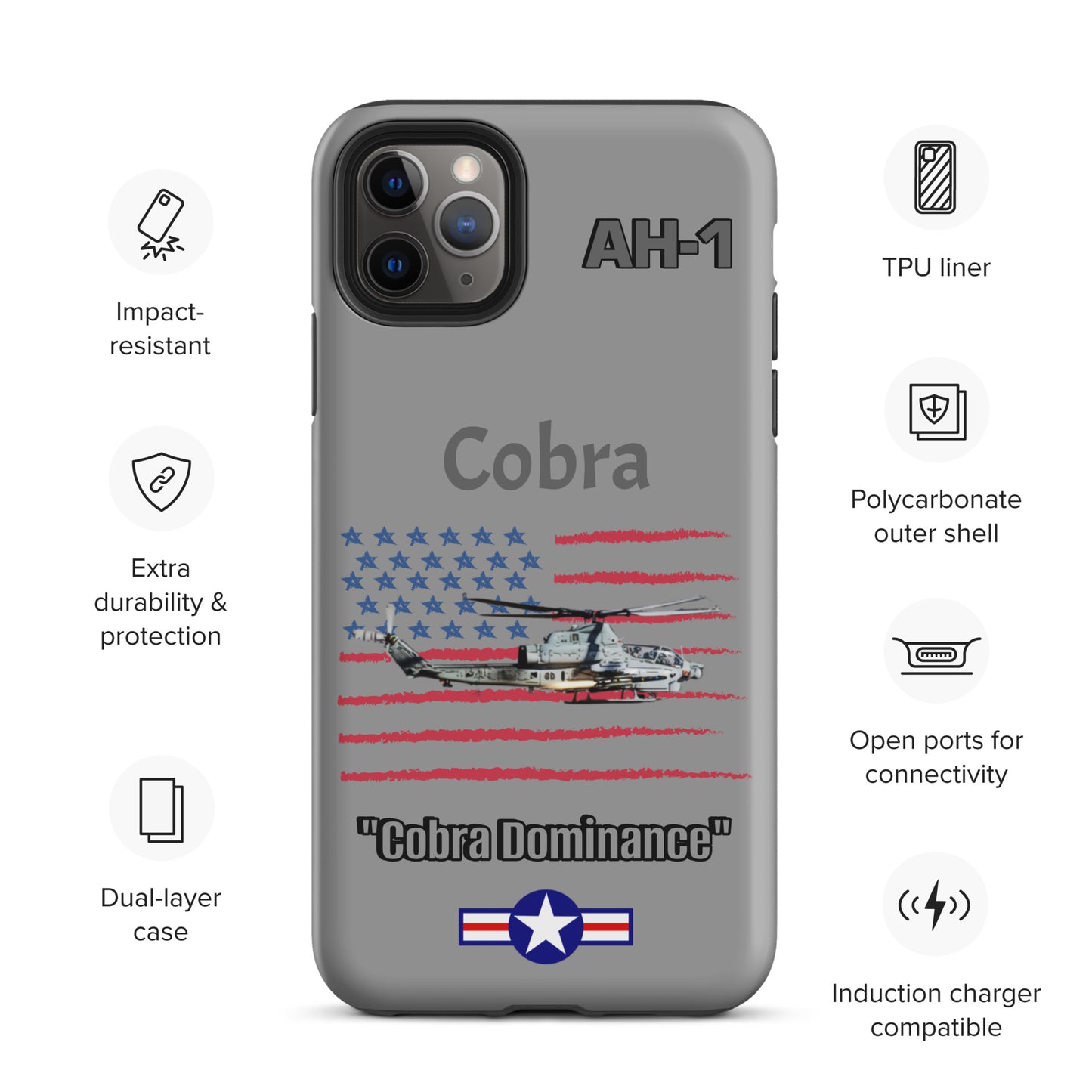 Cobra Patriot iPhone Case