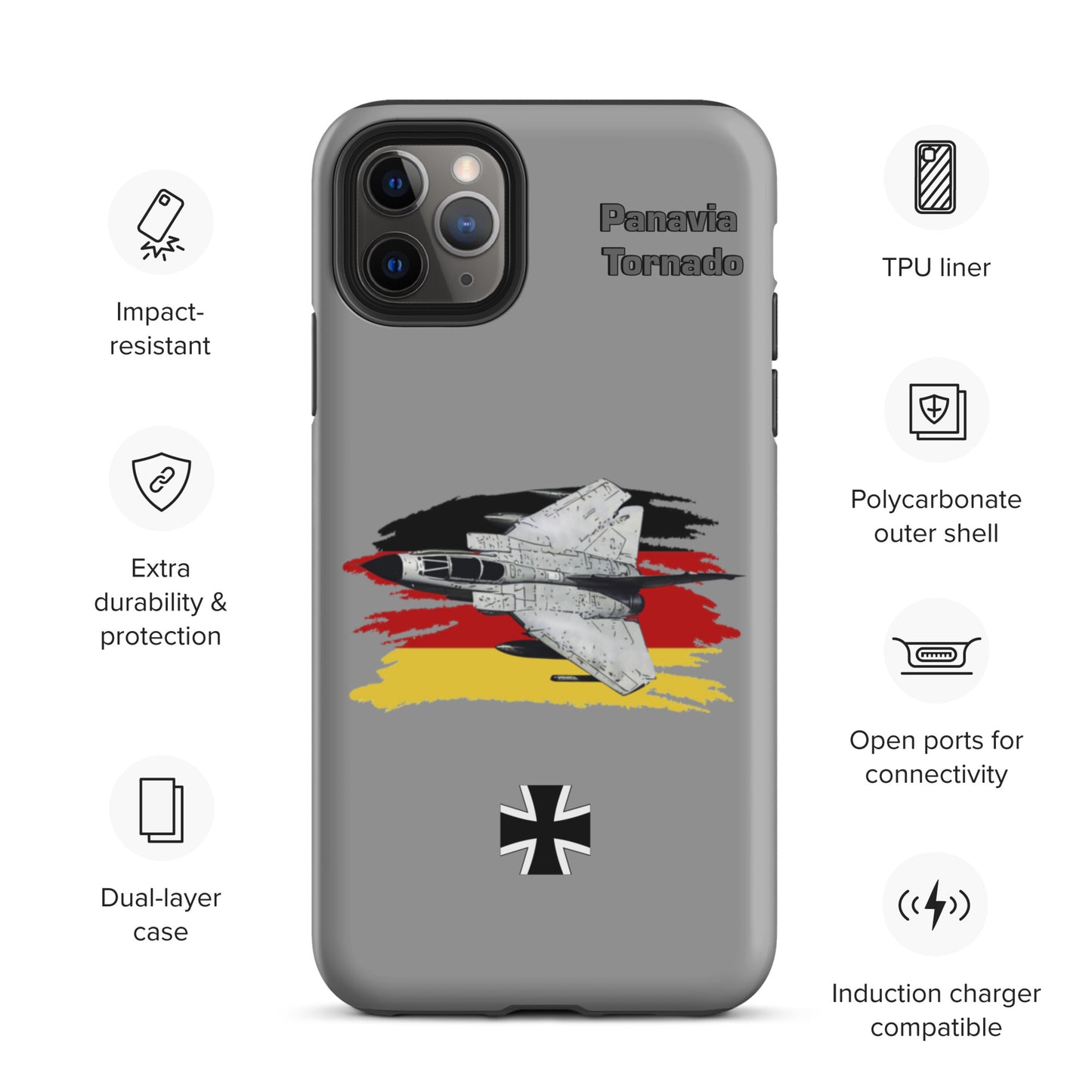 Tornado Patriot iPhone Case (Without Quotes)