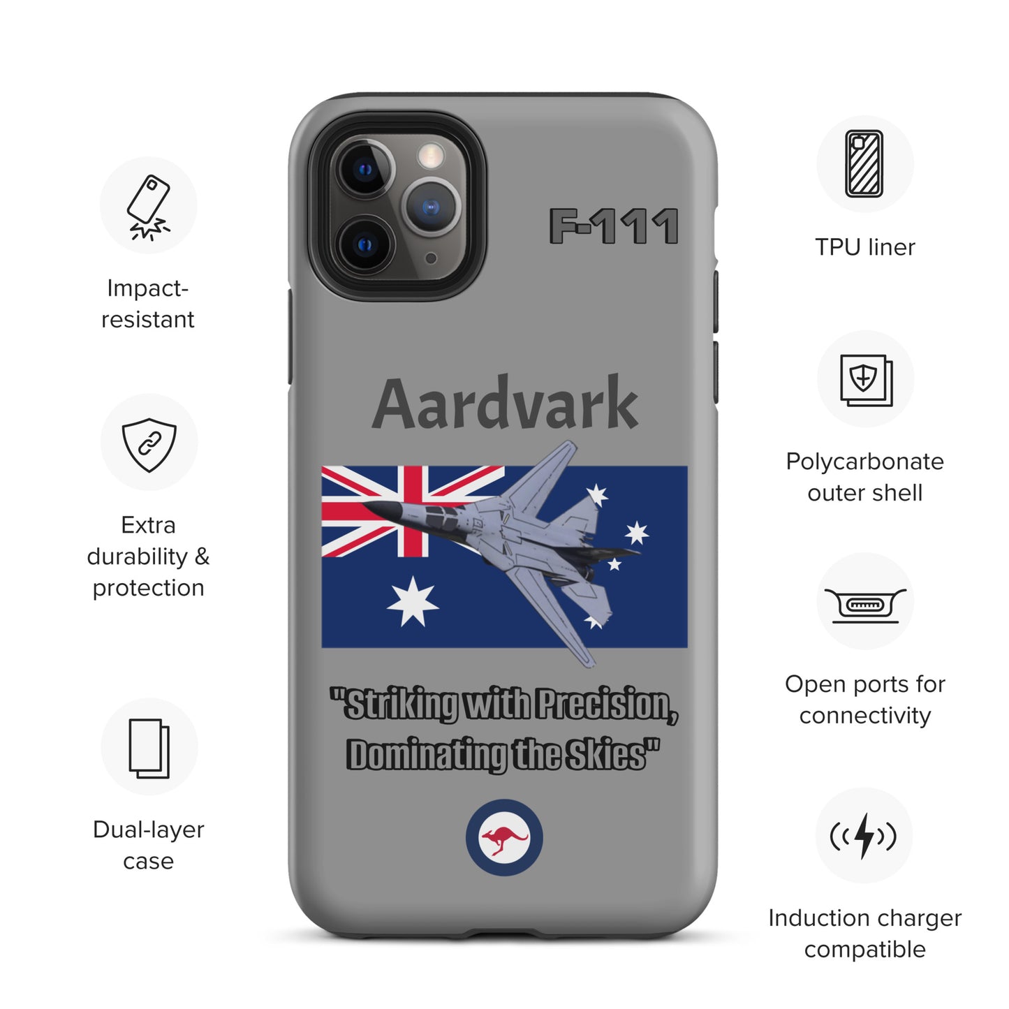 Australian Aardvark Patriot iPhone Case