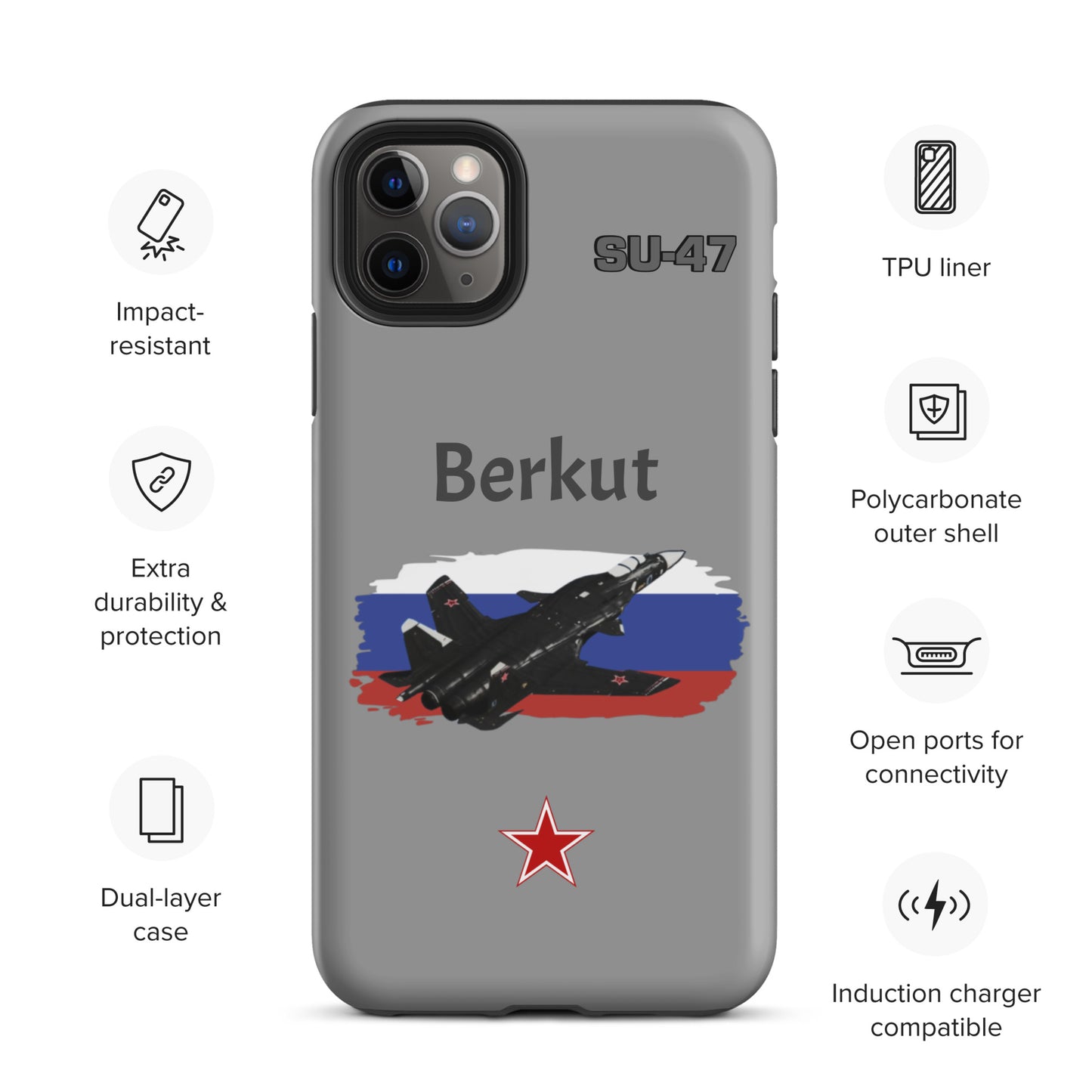 Berkut Patriot iPhone Case (Without Quotes)