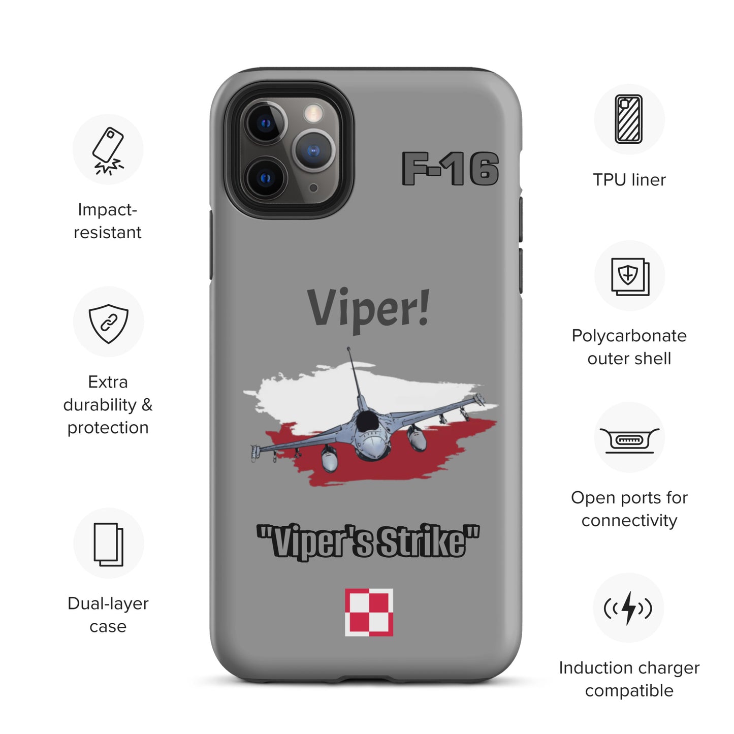 Polish Viper Patriot iPhone Case