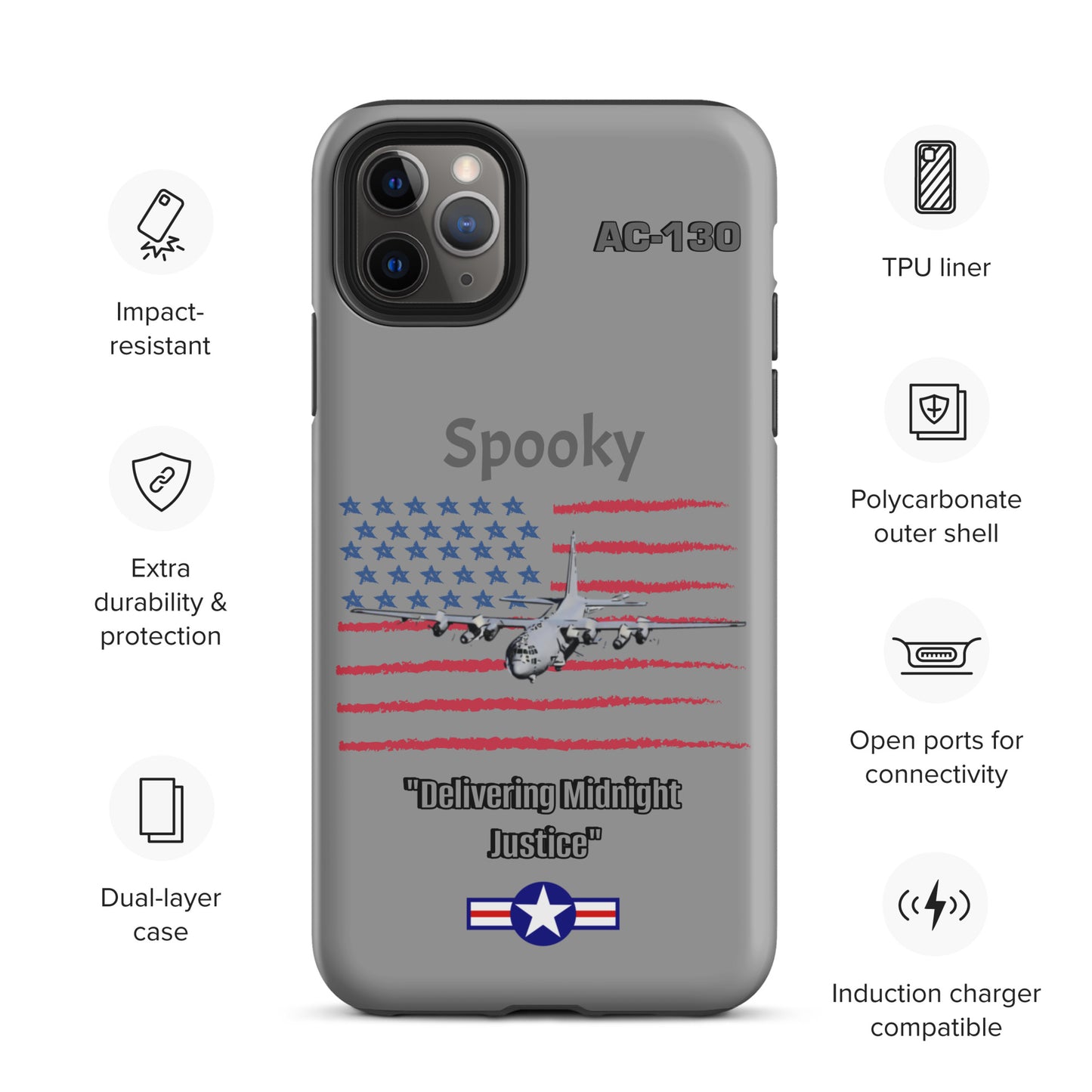 Spooky Patriot iPhone Case
