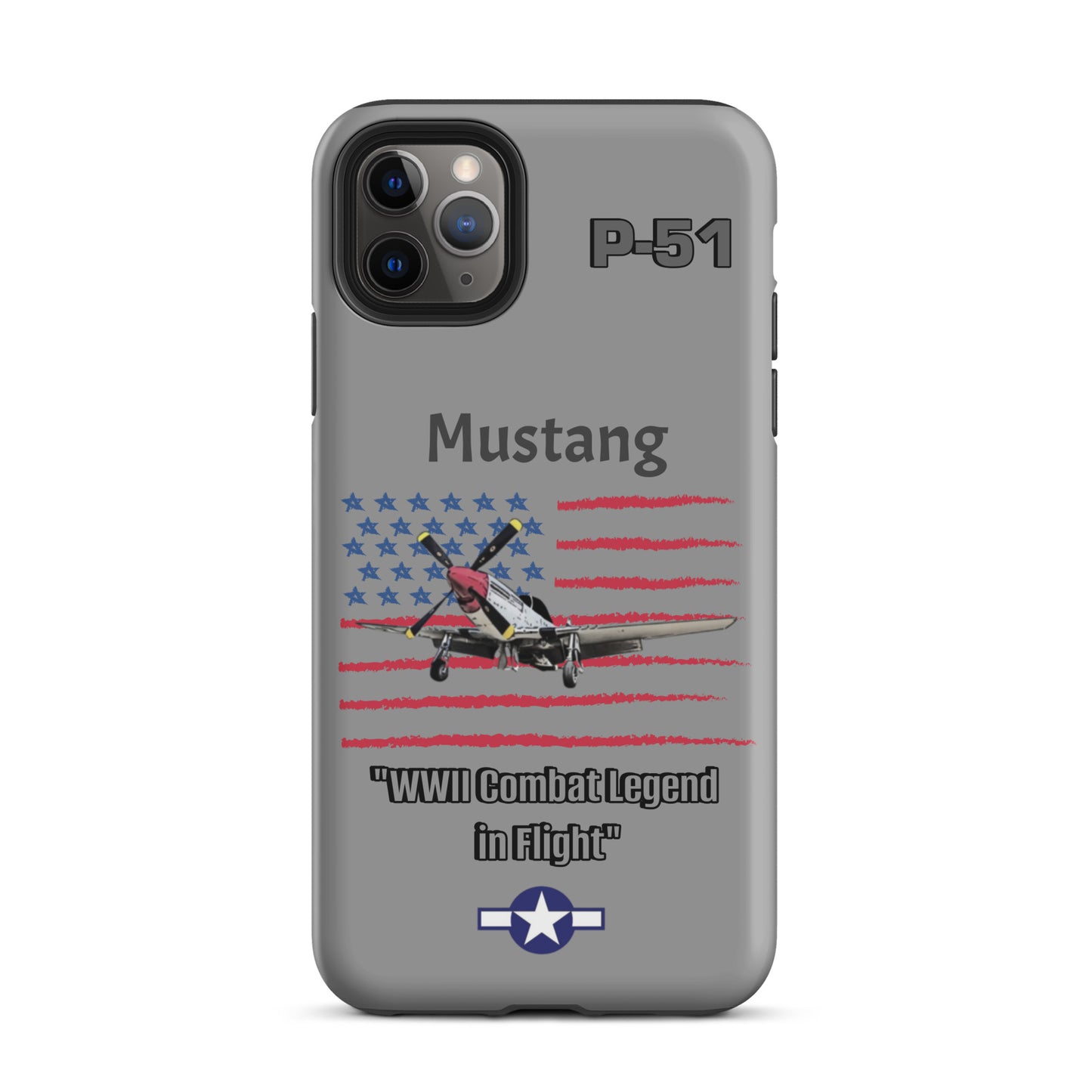 WWII Mustang Patriot iPhone Case