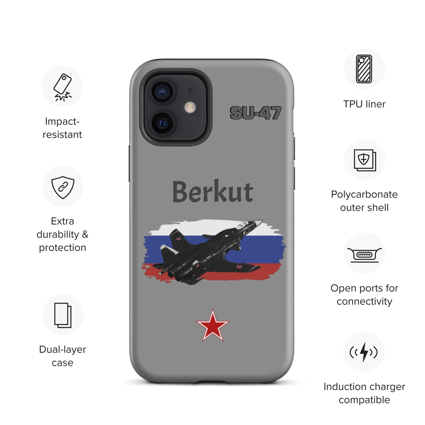 Berkut Patriot iPhone Case (Without Quotes)