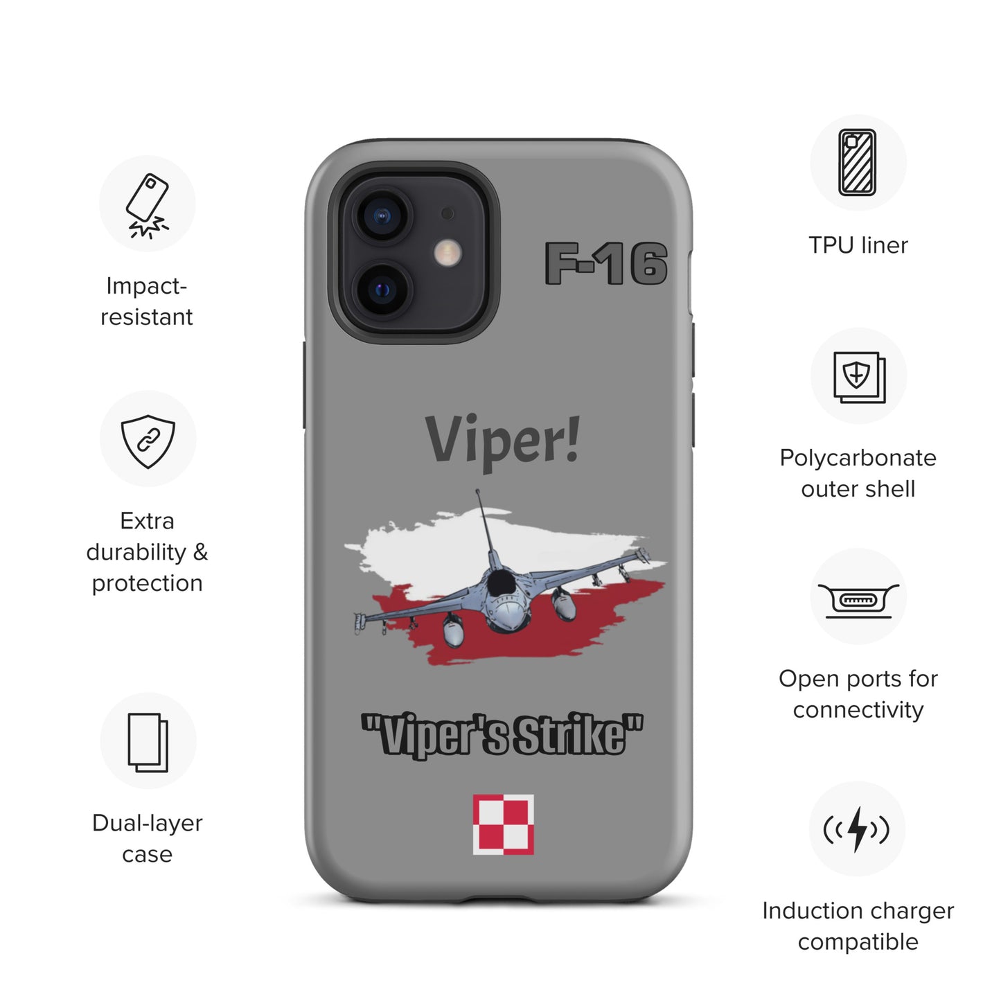 Polish Viper Patriot iPhone Case