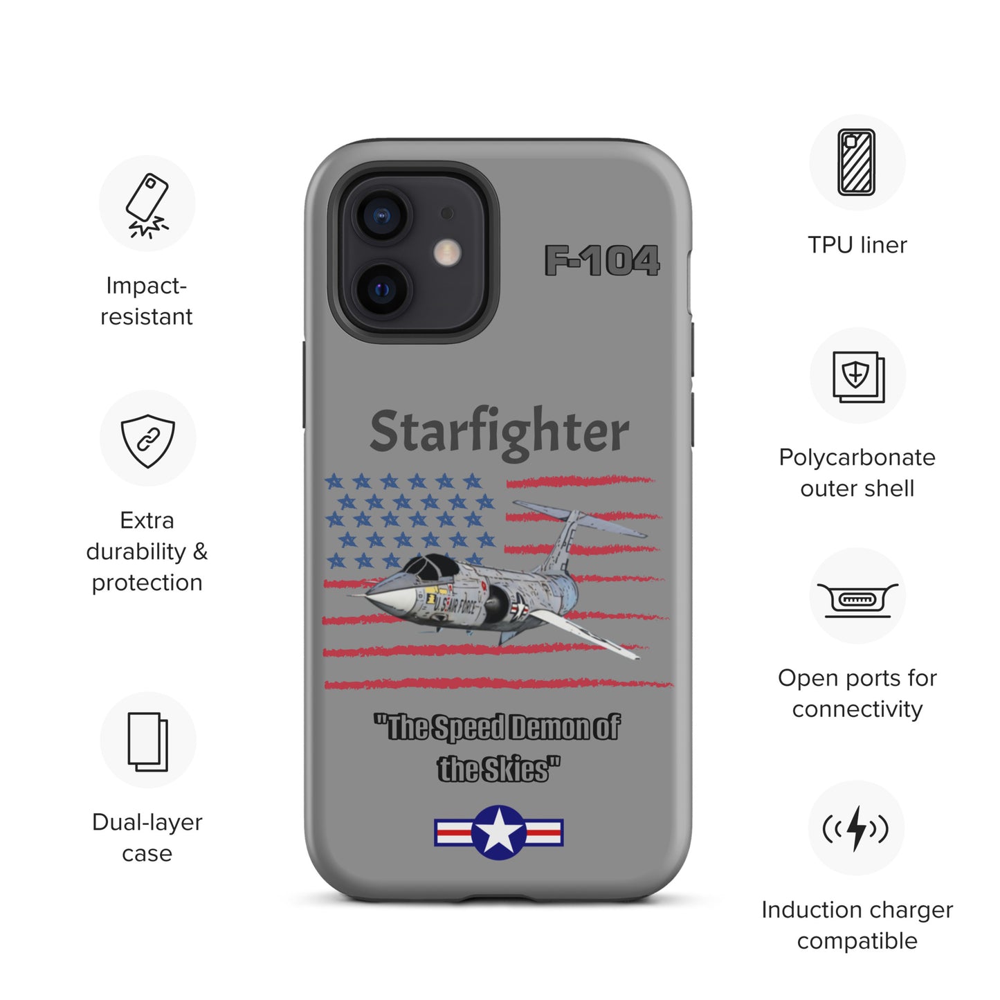 Starfighter Patriot iPhone Case