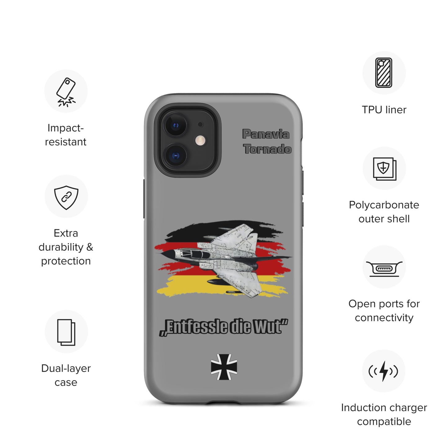 Tornado Patriot iPhone Case