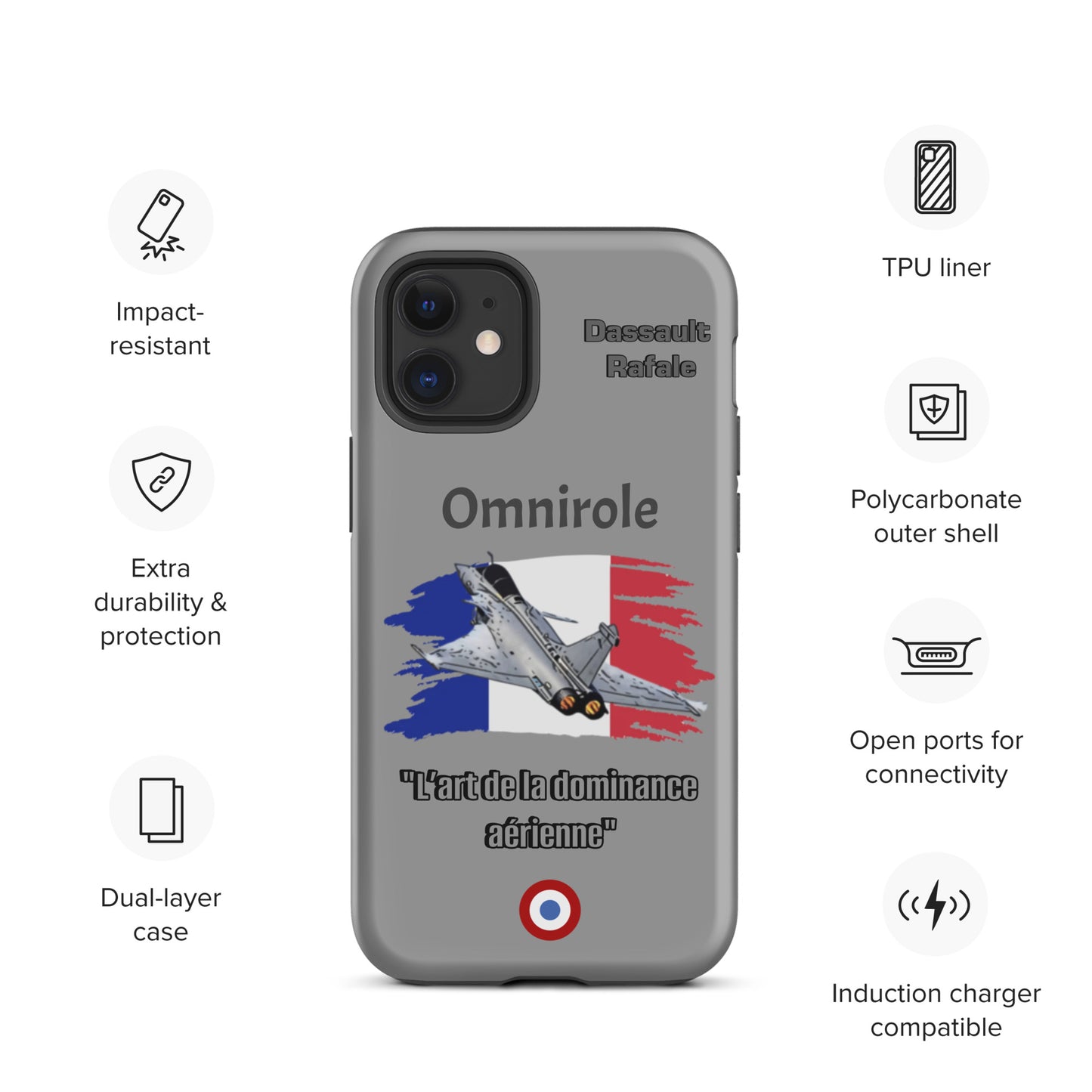 Rafael Patriot iPhone Case