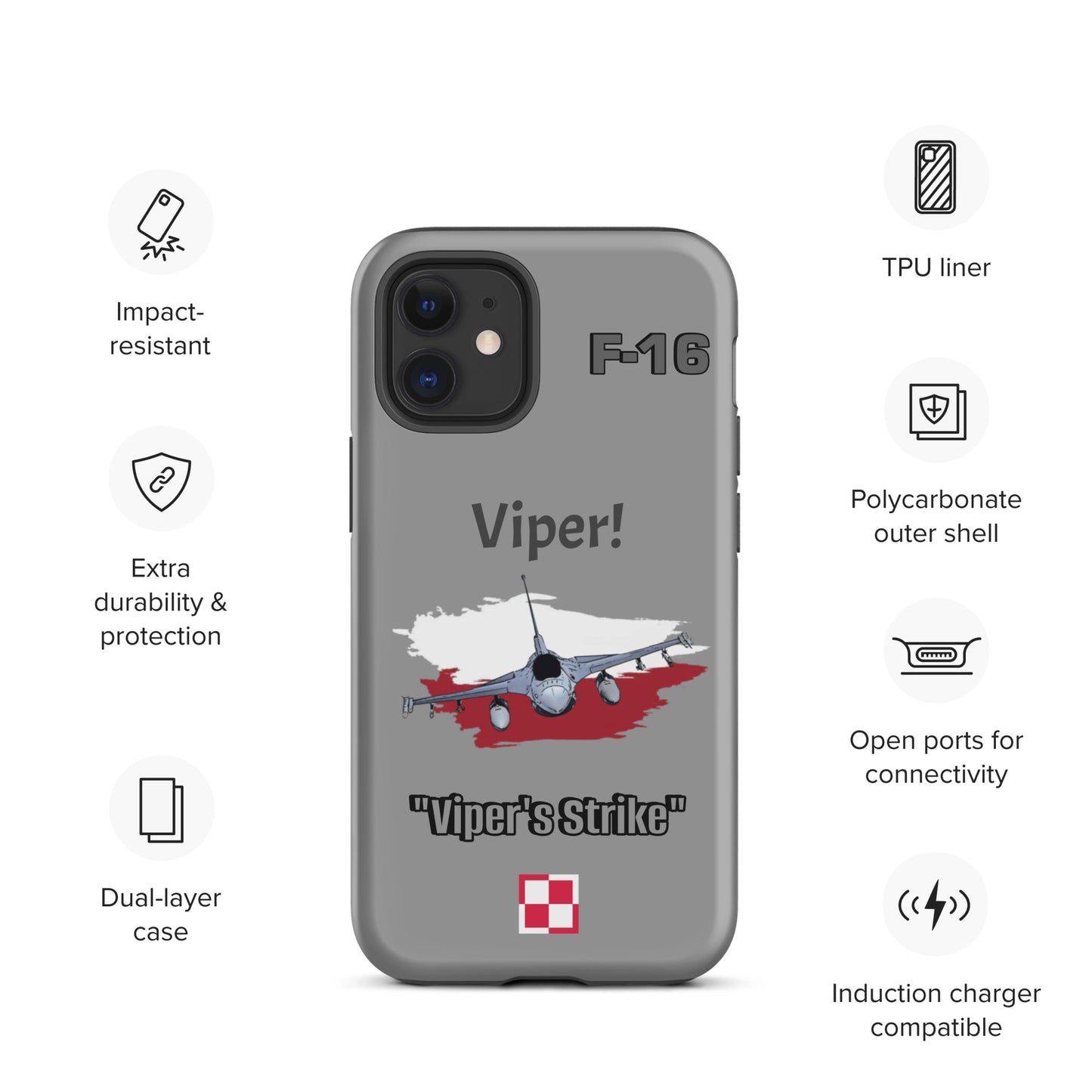 Polish Viper Patriot iPhone Case