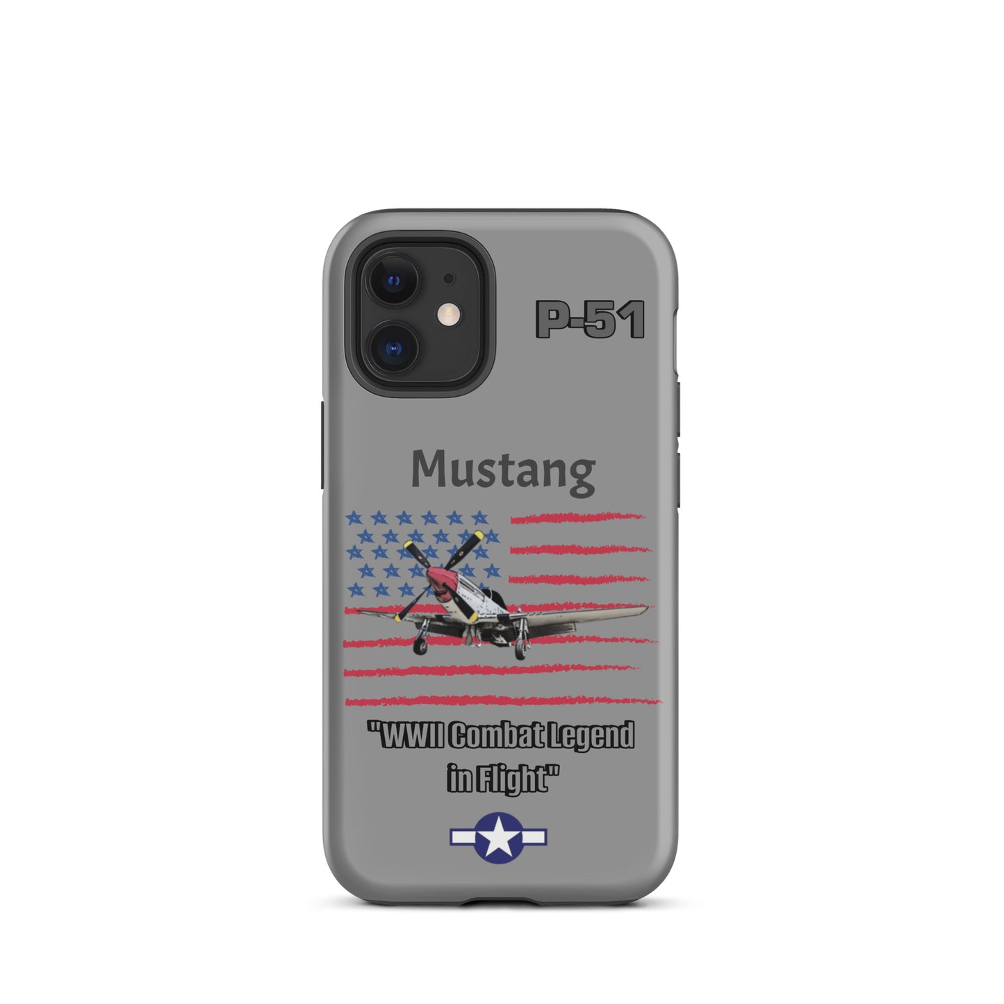 WWII Mustang Patriot iPhone Case