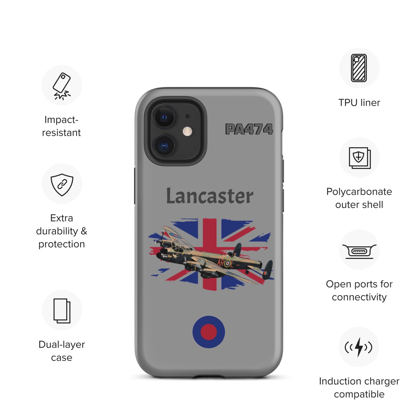 WWII Lancaster Patriot iPhone Case