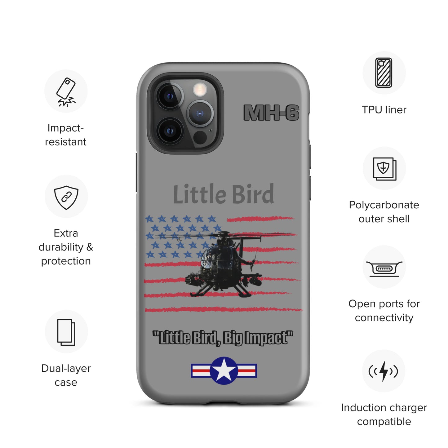 Little Bird Patriot iPhone Case