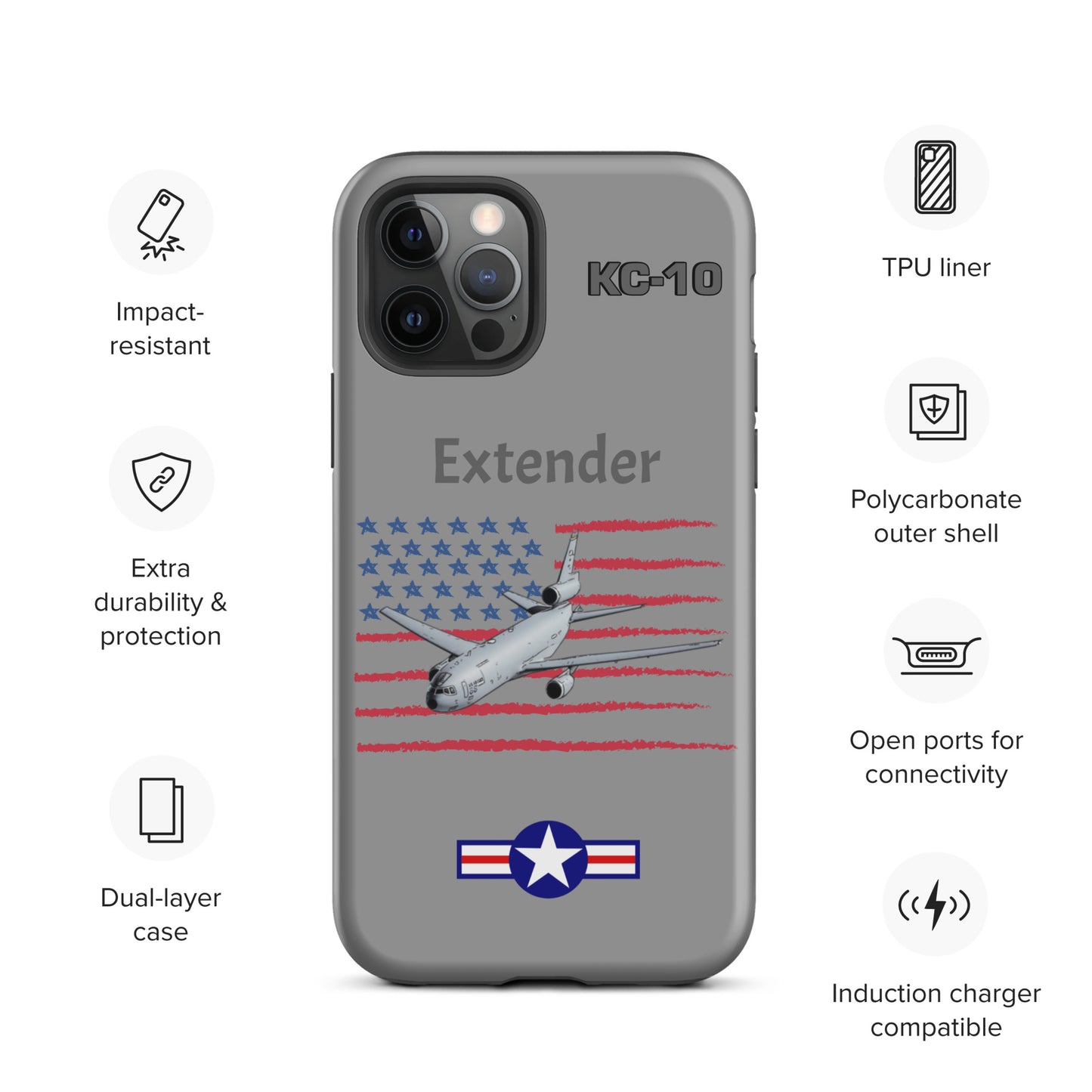 Extender Patriot iPhone Case (Without Quotes)