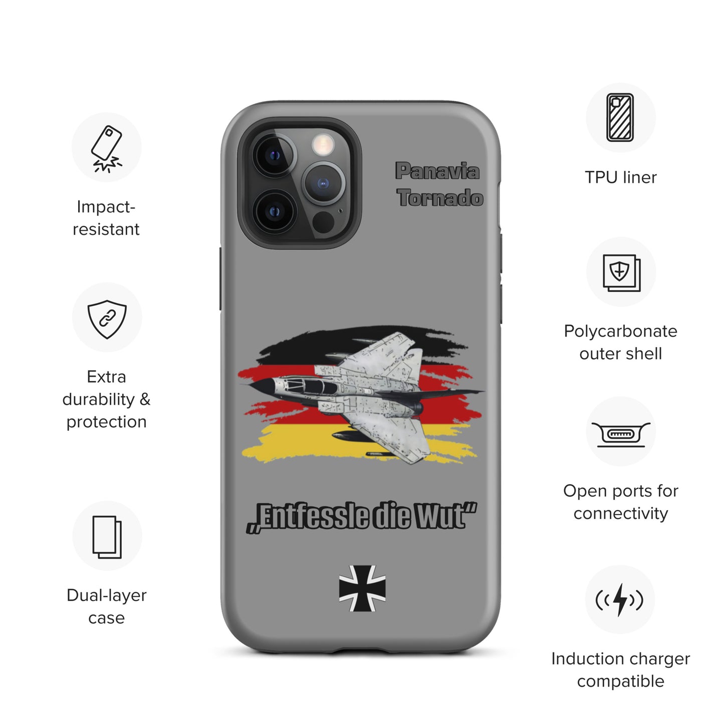 Tornado Patriot iPhone Case