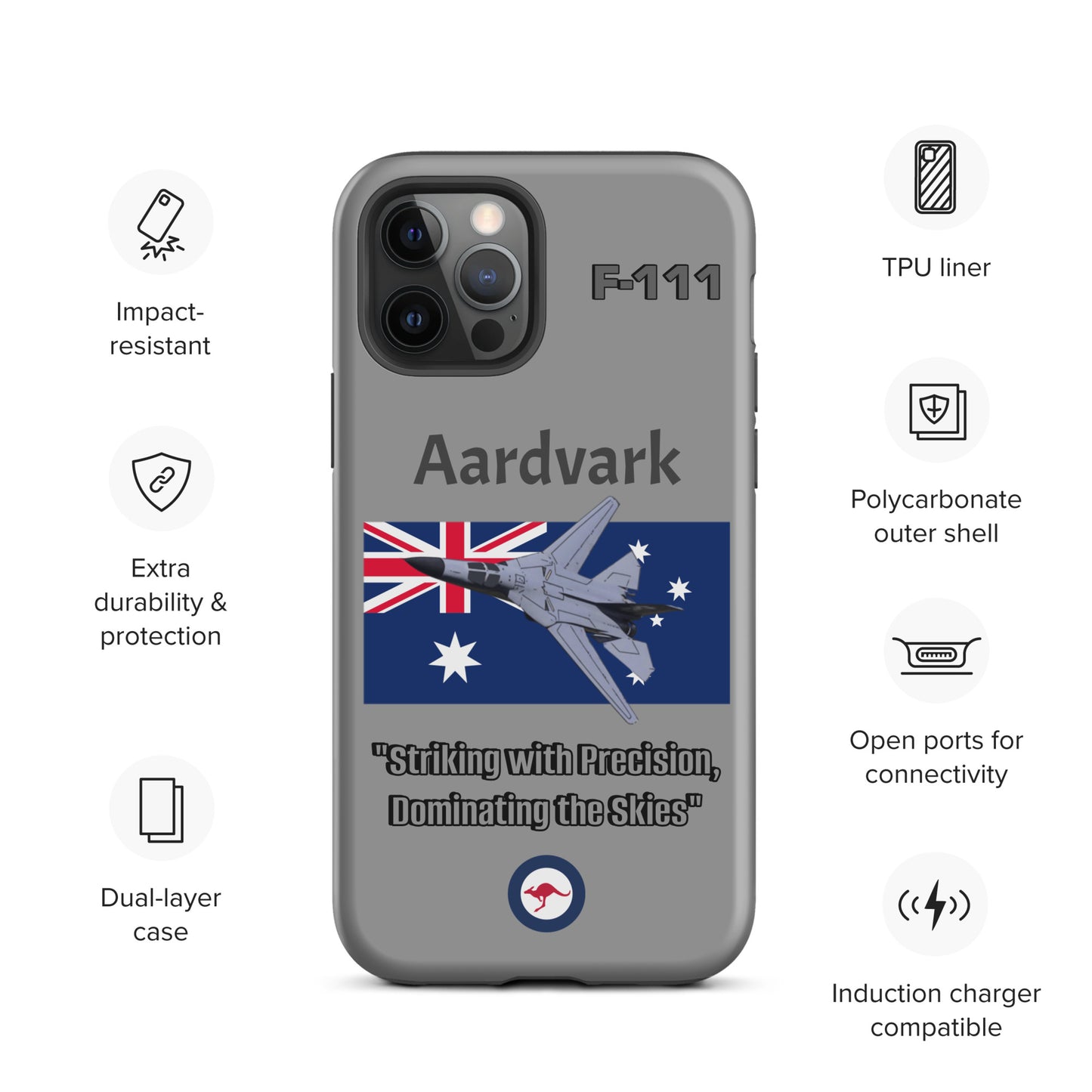 Australian Aardvark Patriot iPhone Case