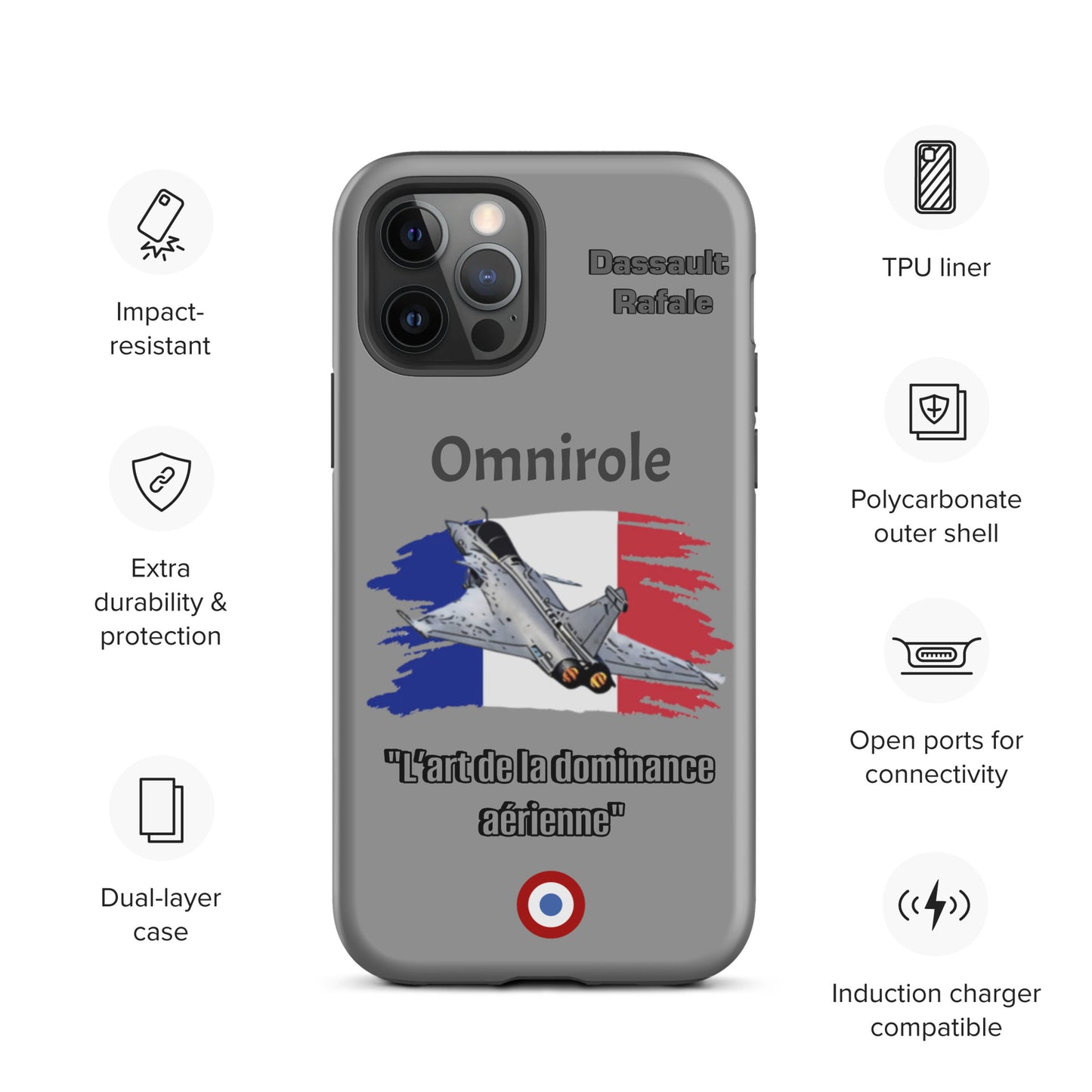 Rafael Patriot iPhone Case