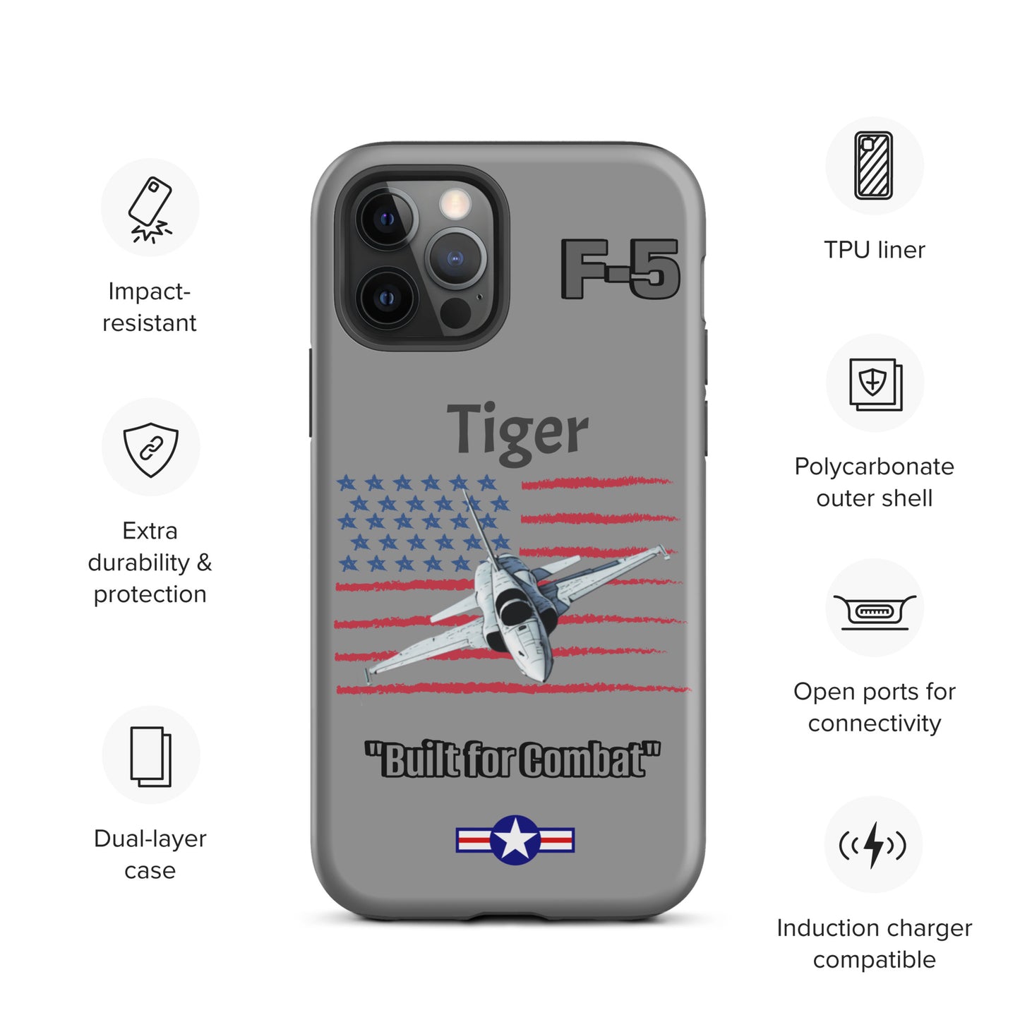 Tiger Patriot iPhone Case