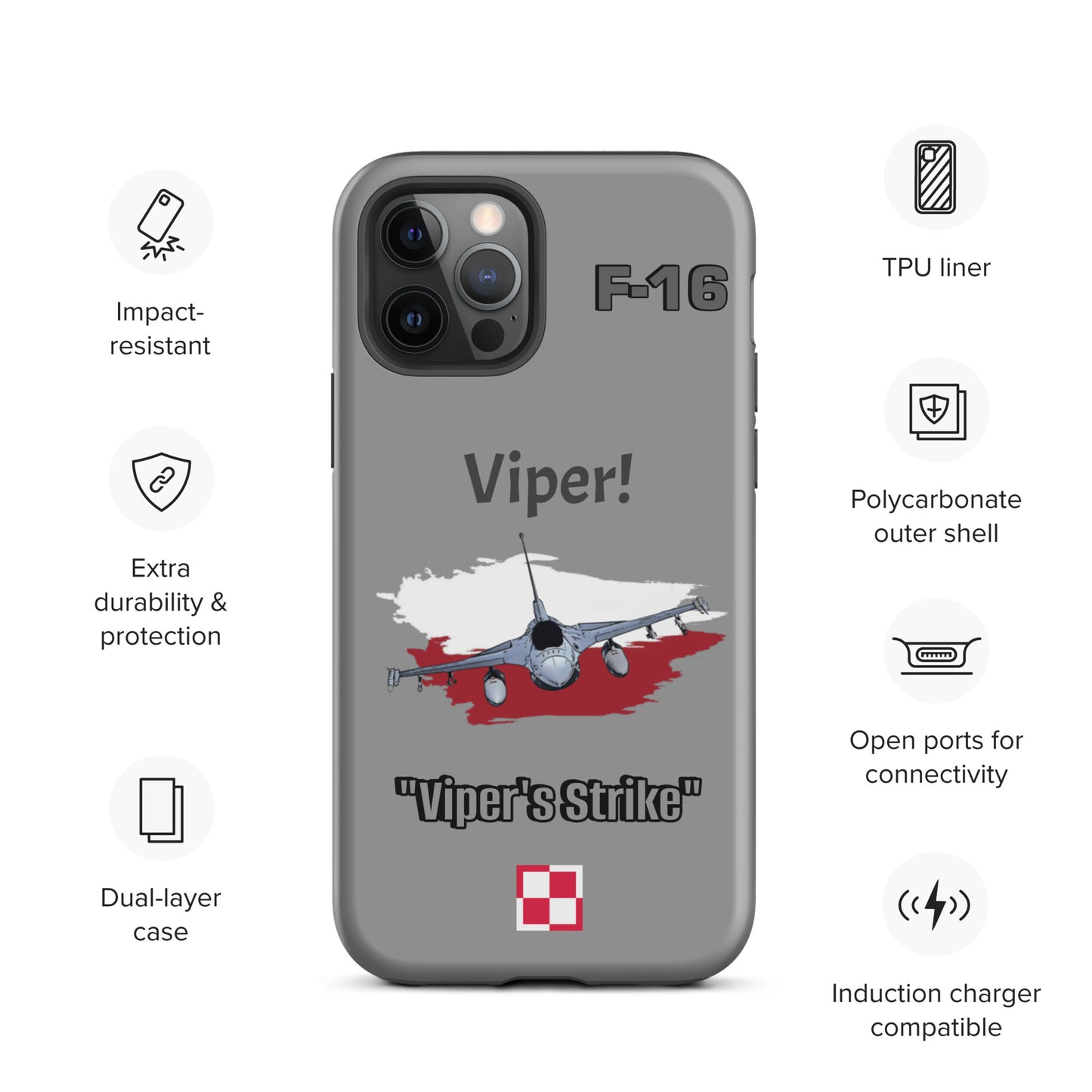 Polish Viper Patriot iPhone Case