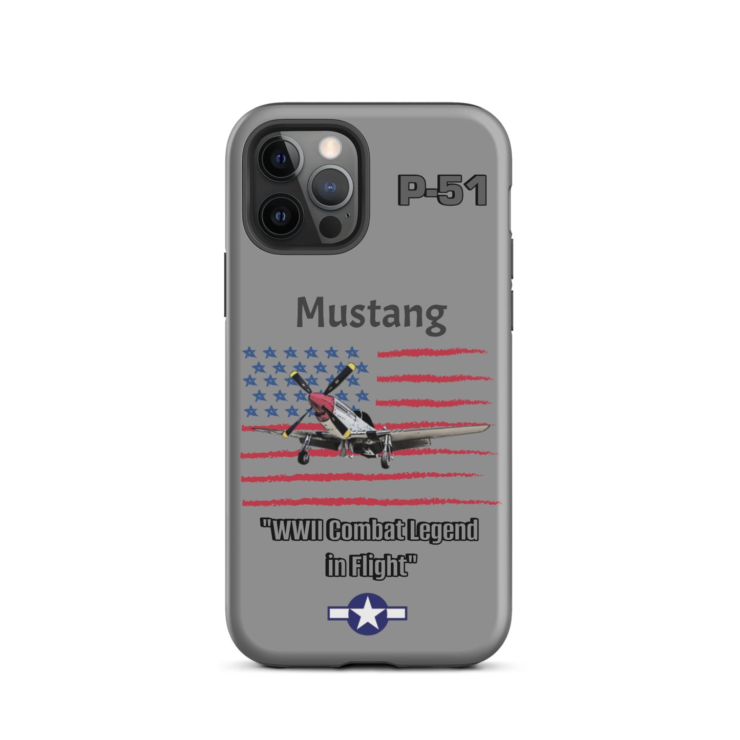 WWII Mustang Patriot iPhone Case