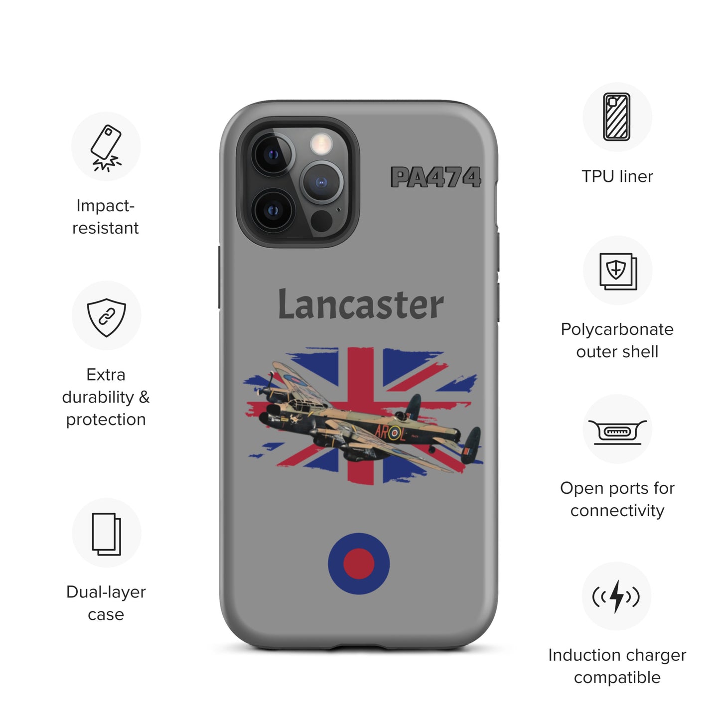 WWII Lancaster Patriot iPhone Case