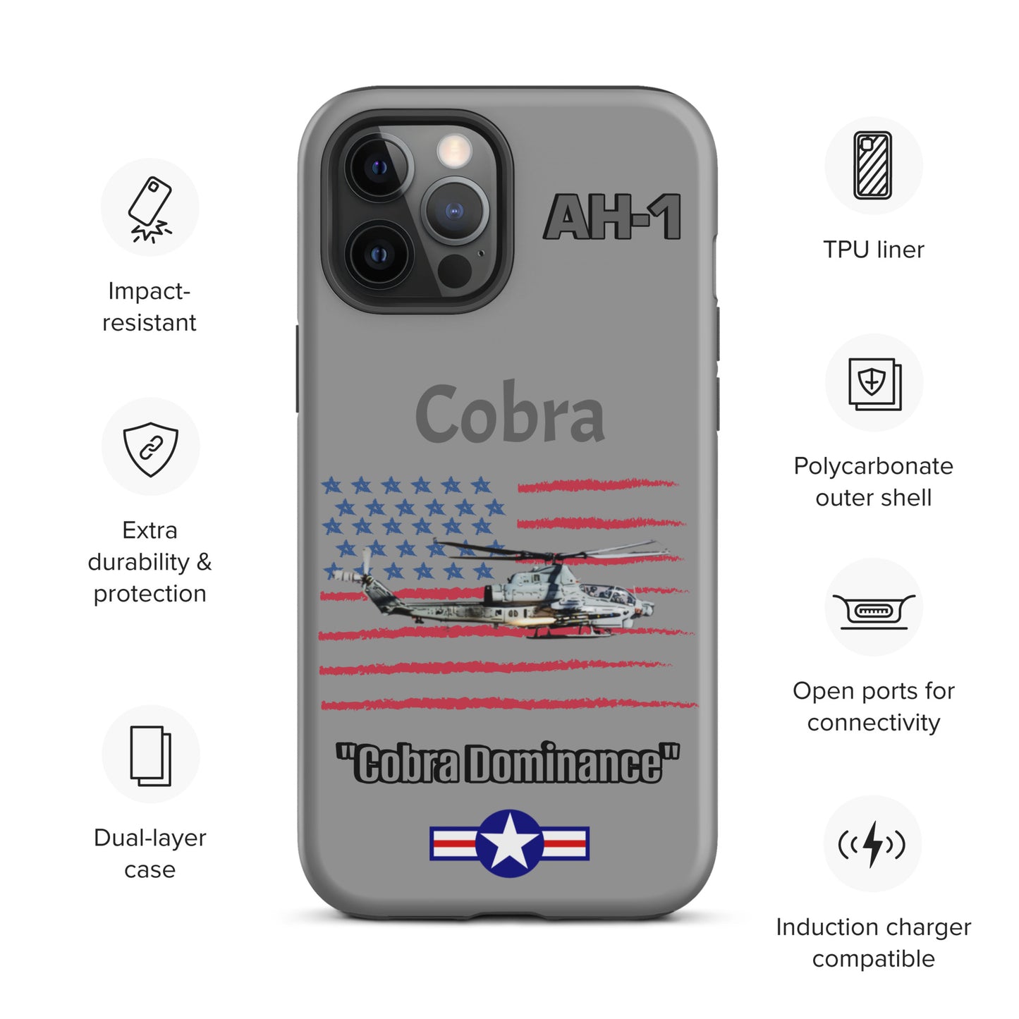 Cobra Patriot iPhone Case