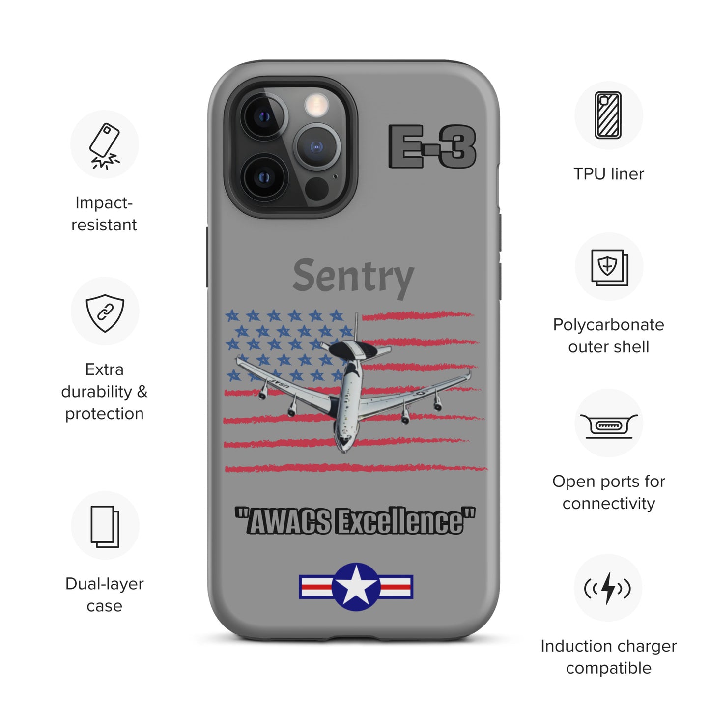Sentry Patriot iPhone Case