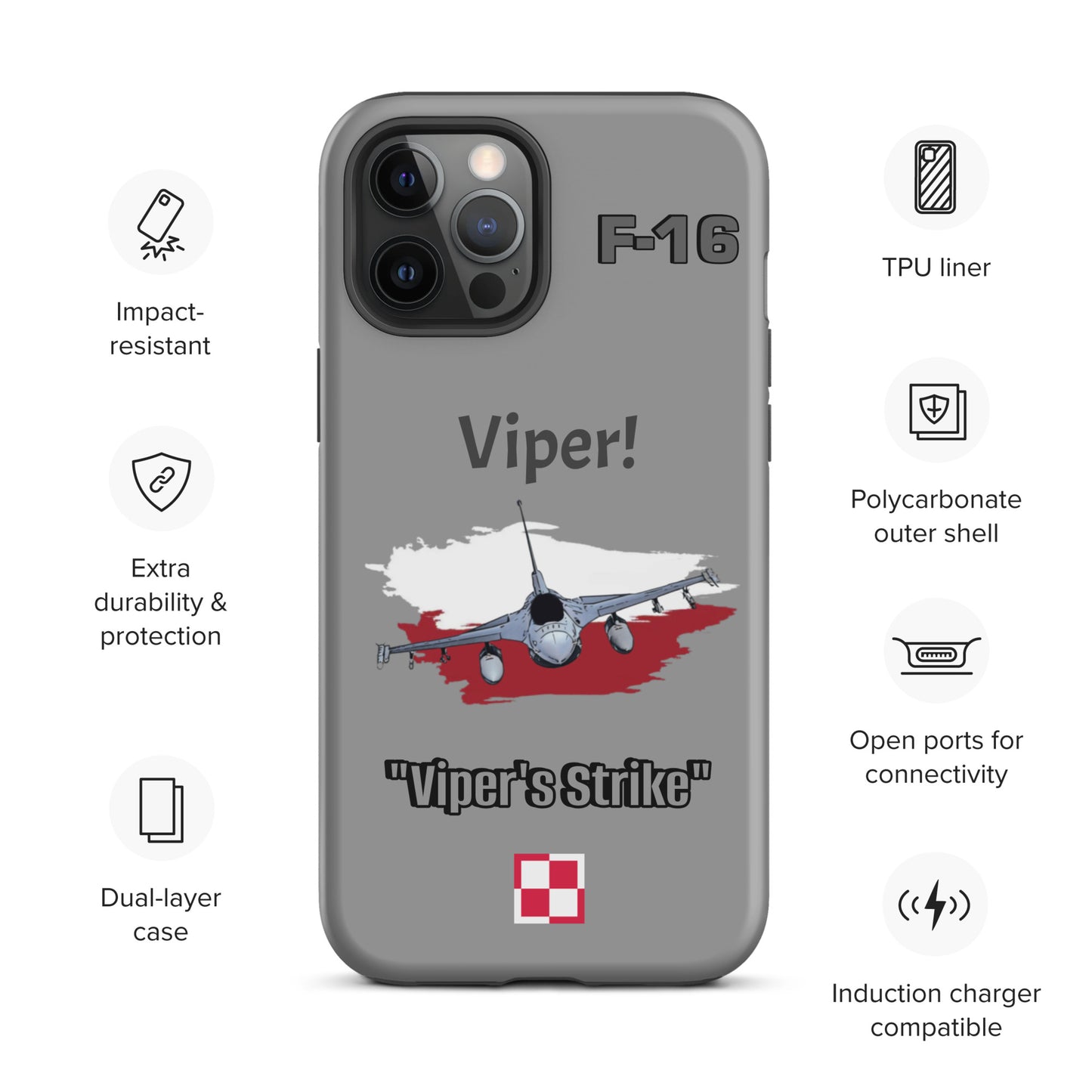 Polish Viper Patriot iPhone Case