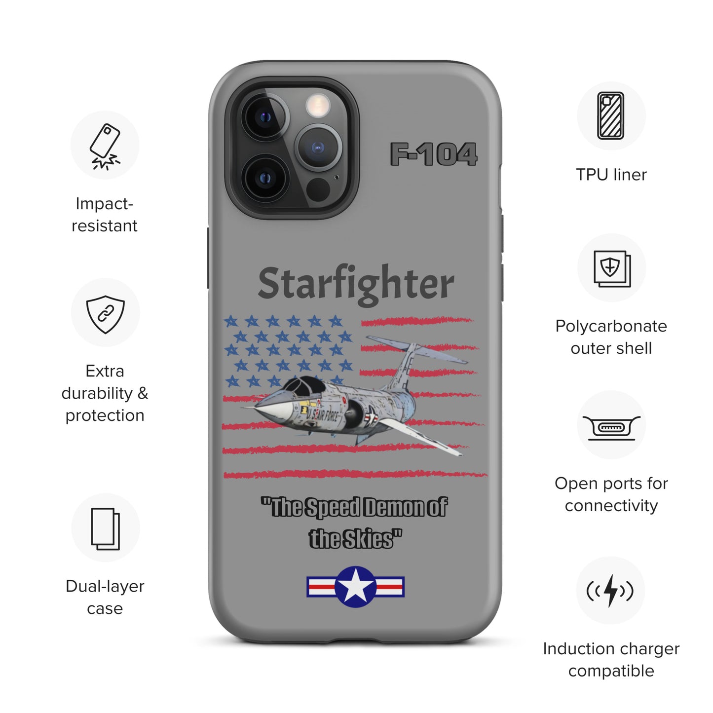 Starfighter Patriot iPhone Case