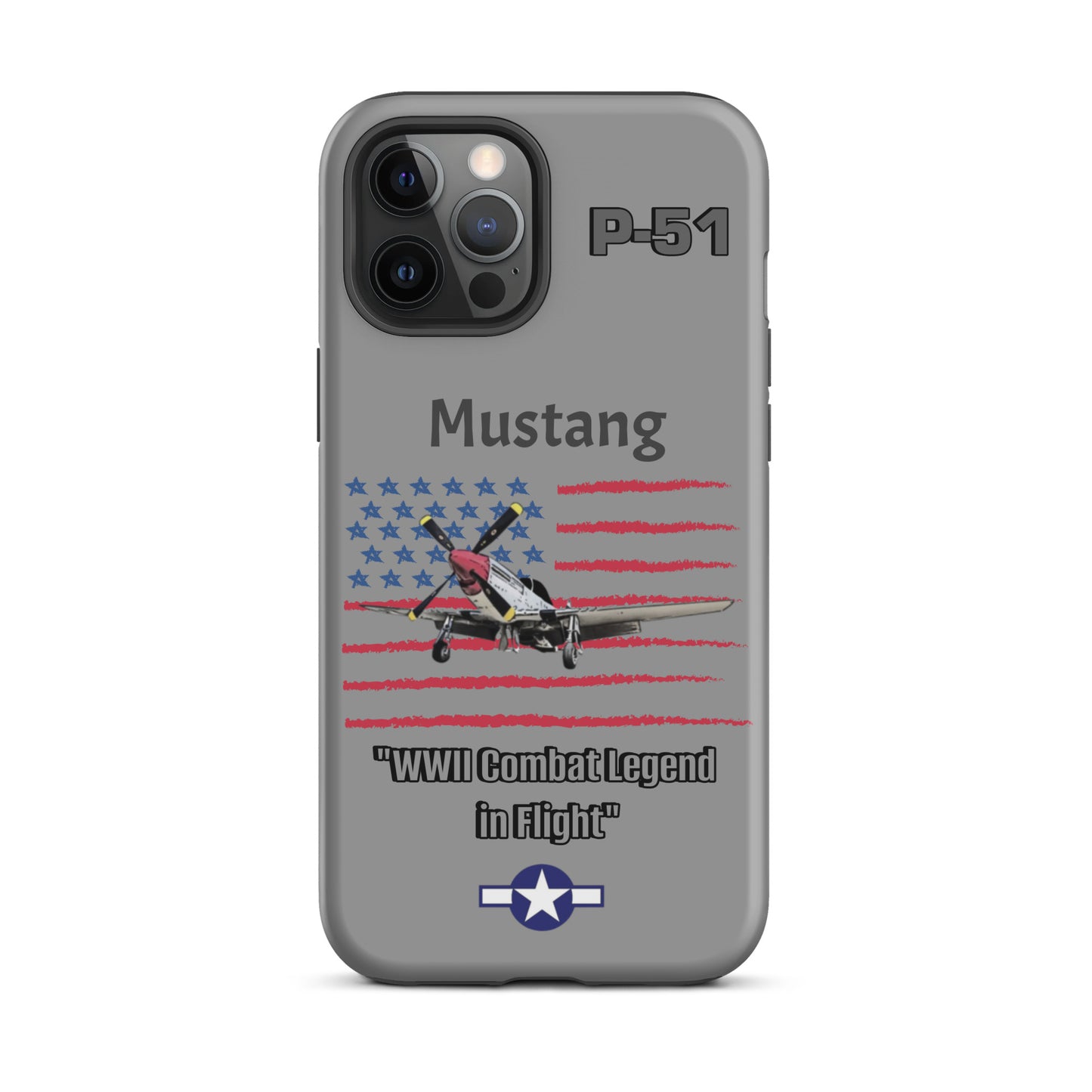 WWII Mustang Patriot iPhone Case