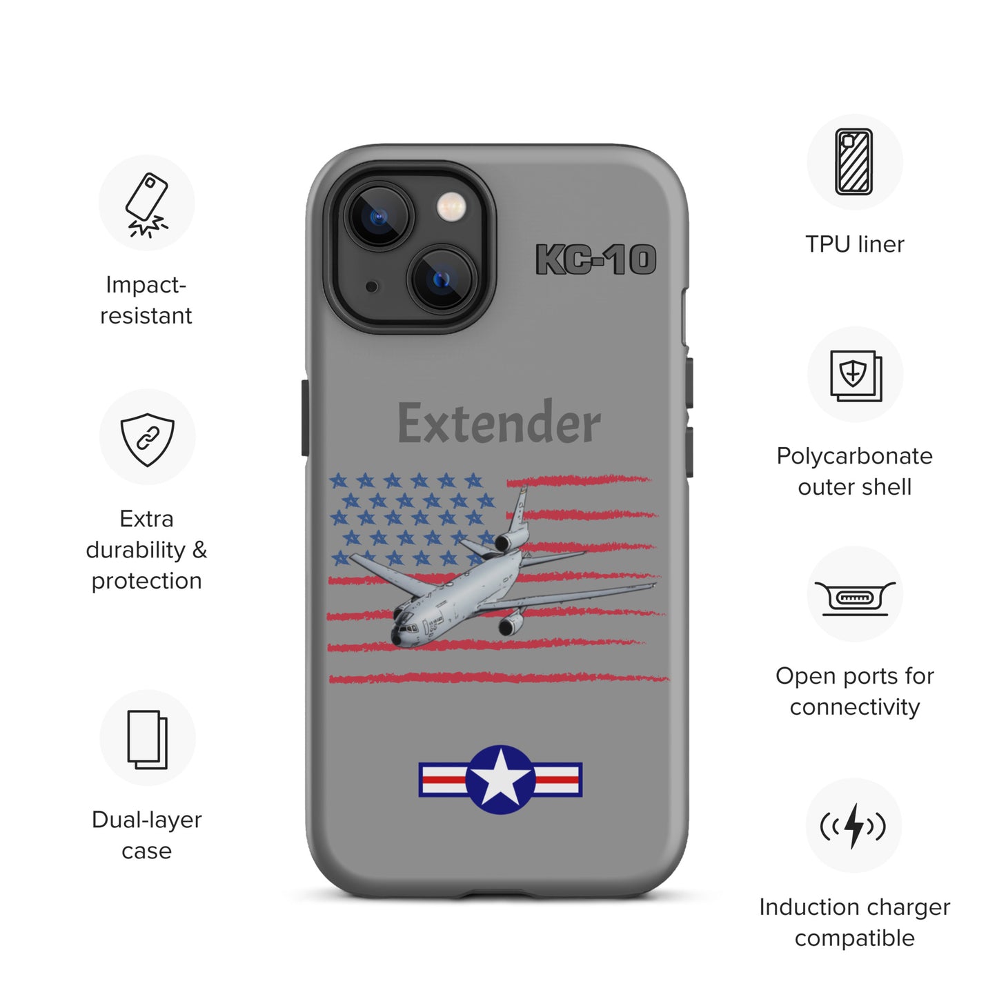 Extender Patriot iPhone Case (Without Quotes)