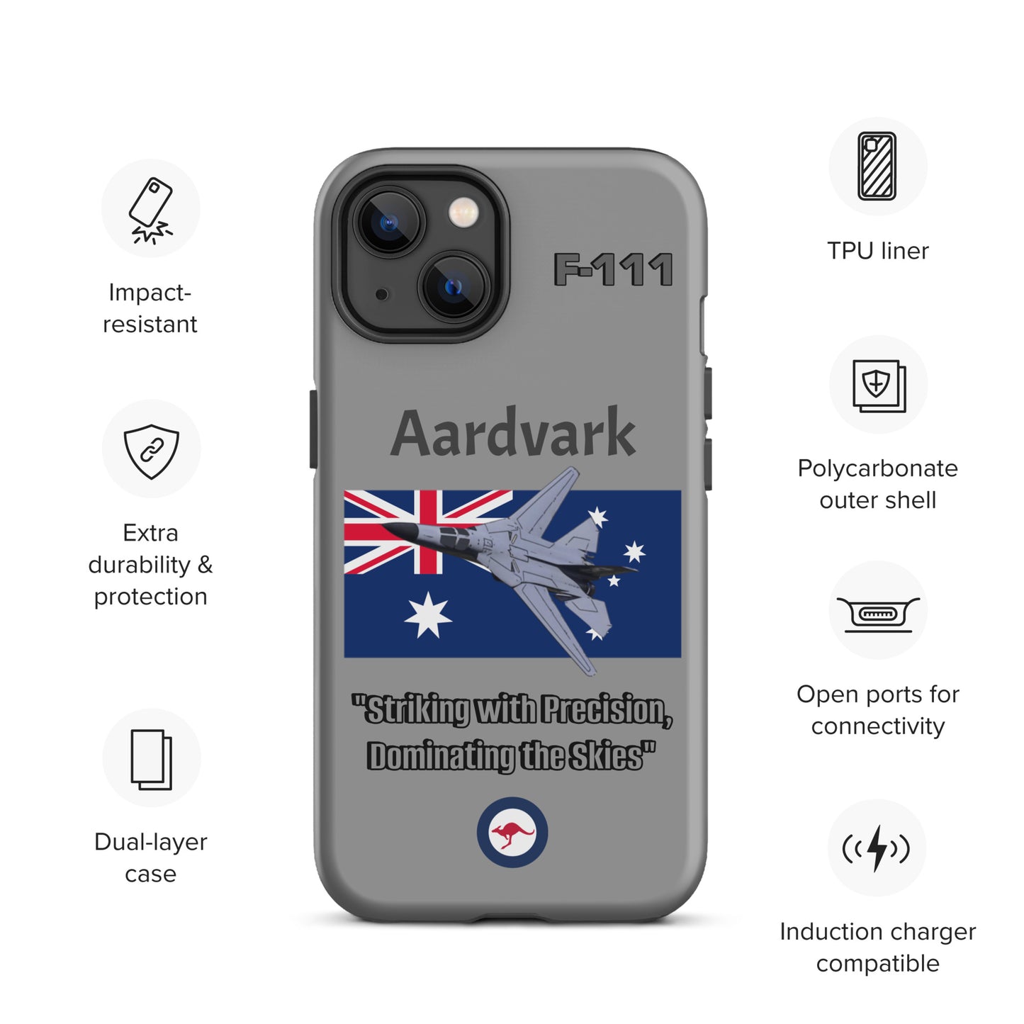 Australian Aardvark Patriot iPhone Case