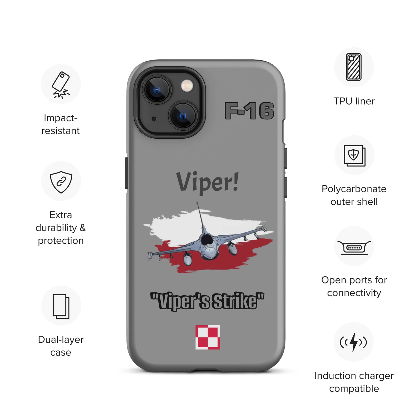 Polish Viper Patriot iPhone Case