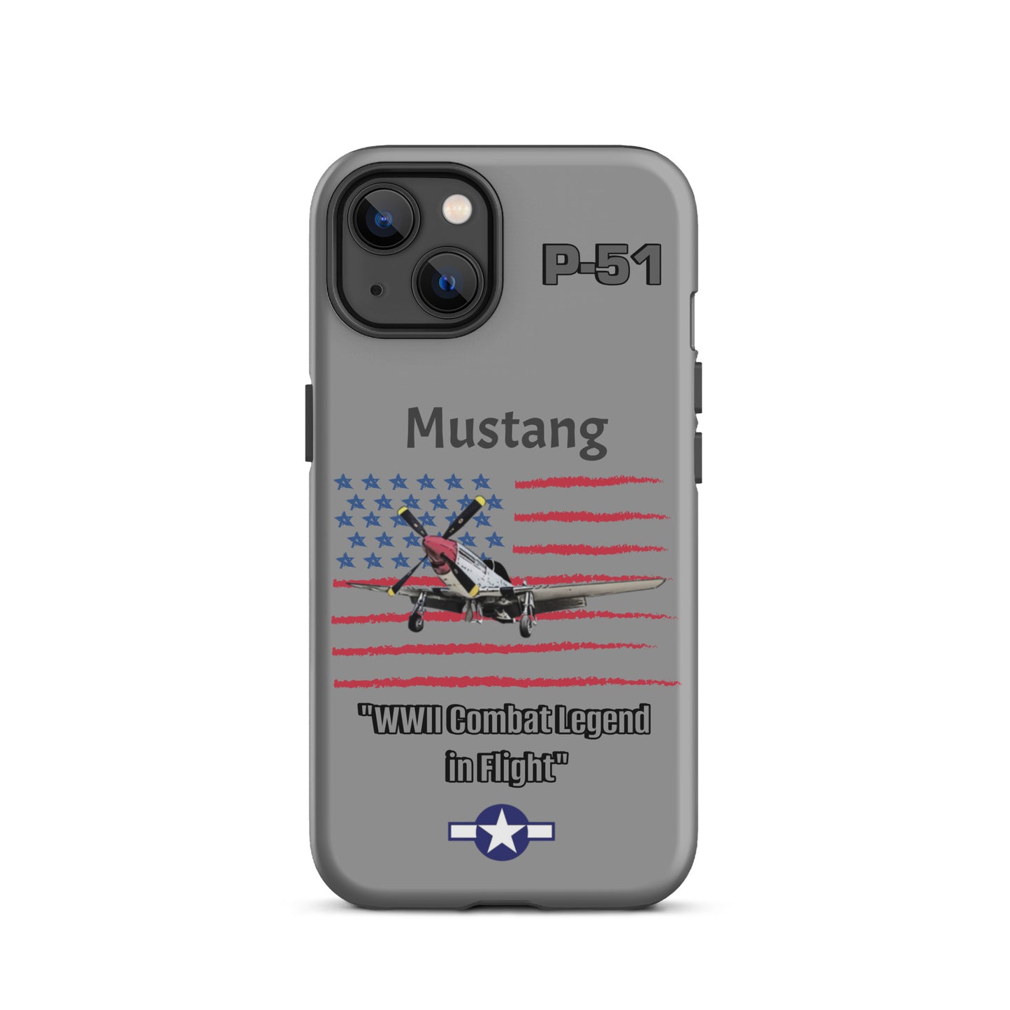 WWII Mustang Patriot iPhone Case