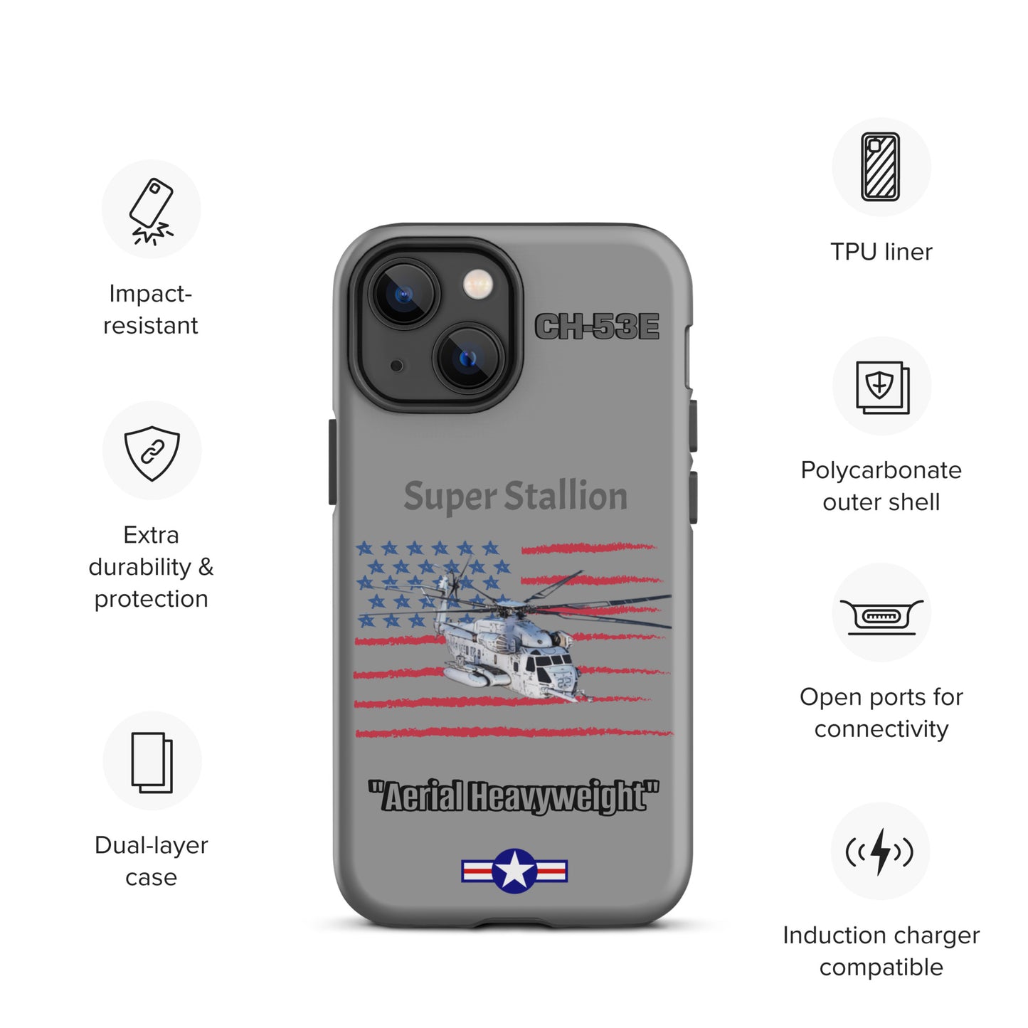 Super Stallion Patriot iPhone Case