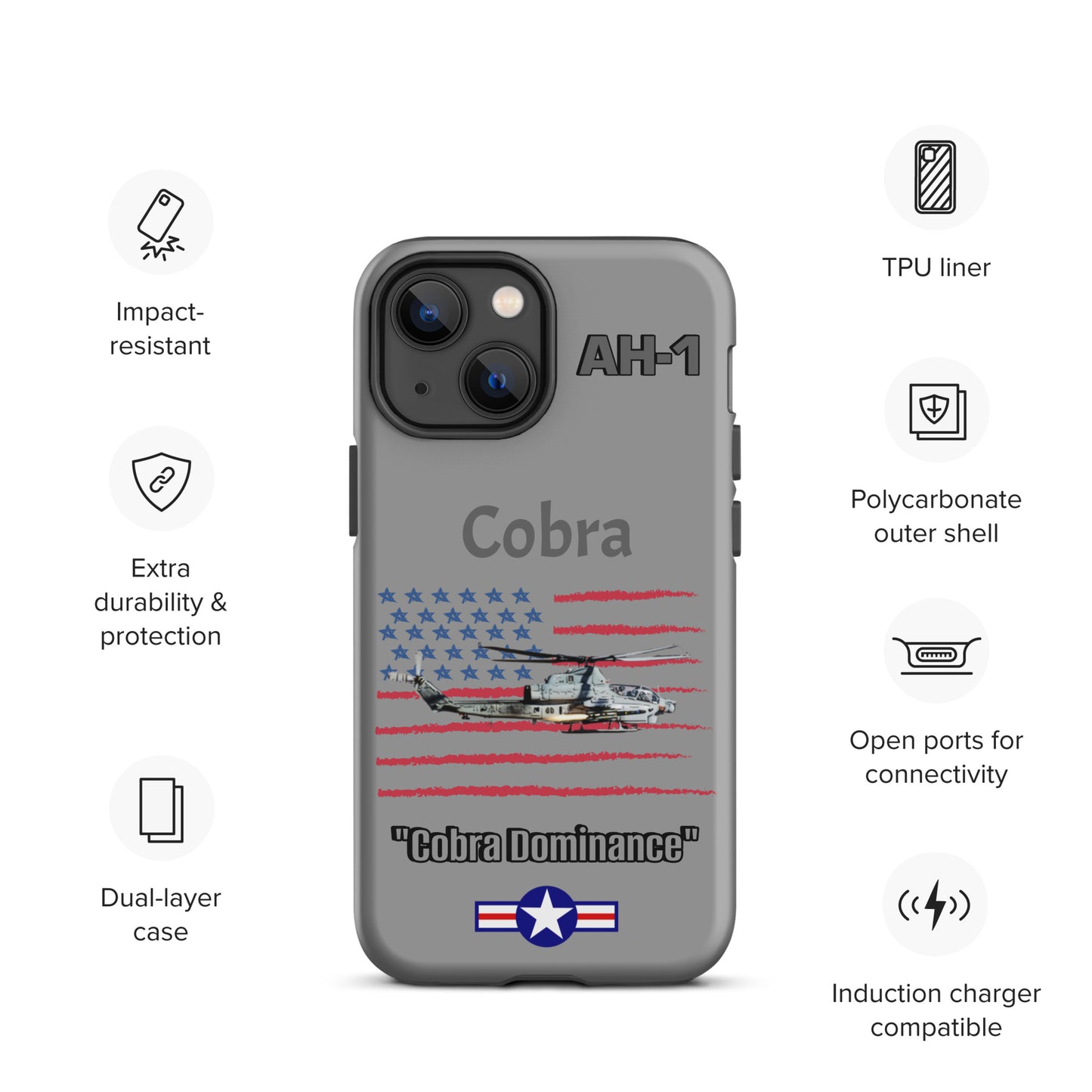 Cobra Patriot iPhone Case